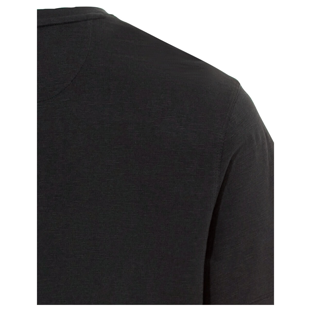 Camel active Herren T-Shirt Henley asphalt