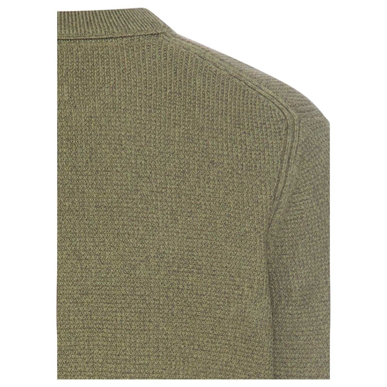 Herren Pullover von Camel active in der Farbe Grün, detaillierte Rückansicht