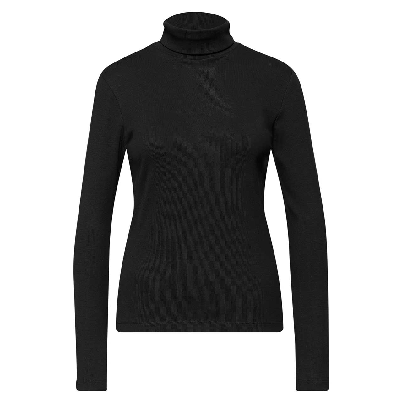 Street One Damen Rollkragenshirt black