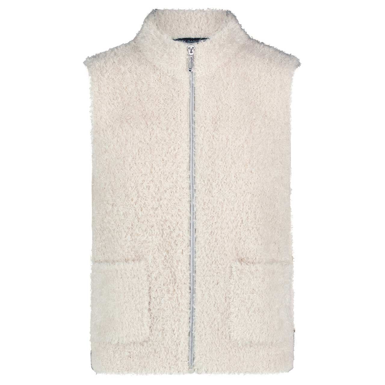 Betty Barclay Damen Strickweste pastel sand