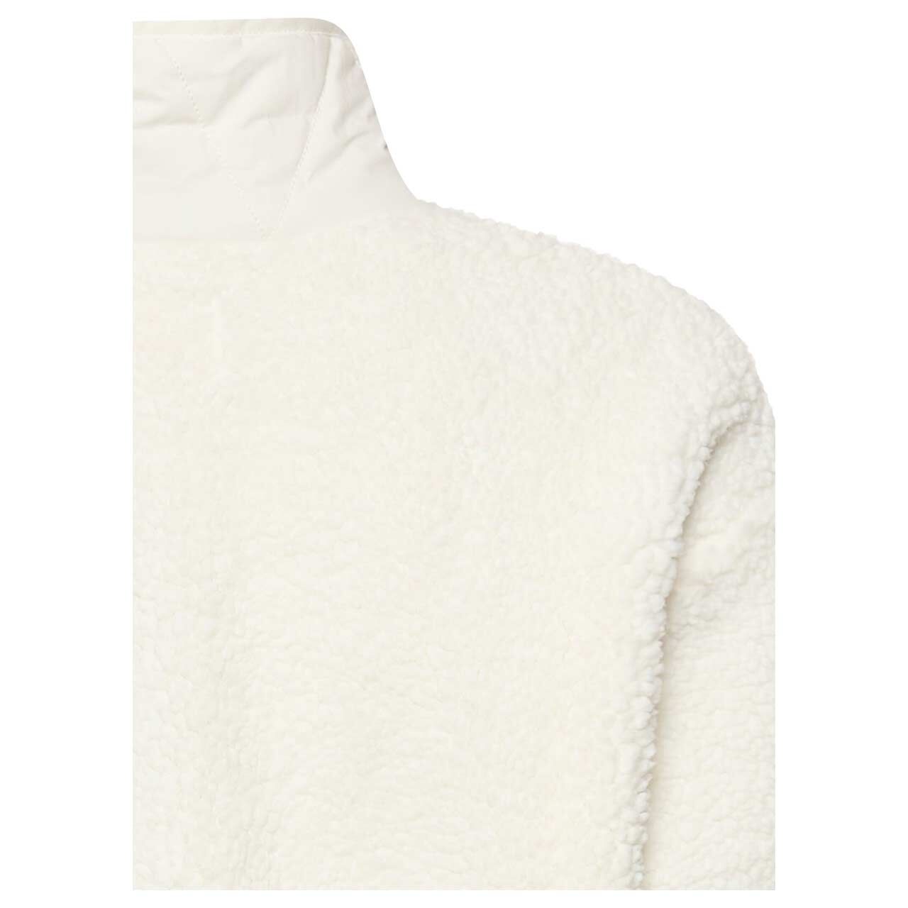 Damen Teddy Sweatshirt von Camel active in Weiß, detaillierte Rückansicht