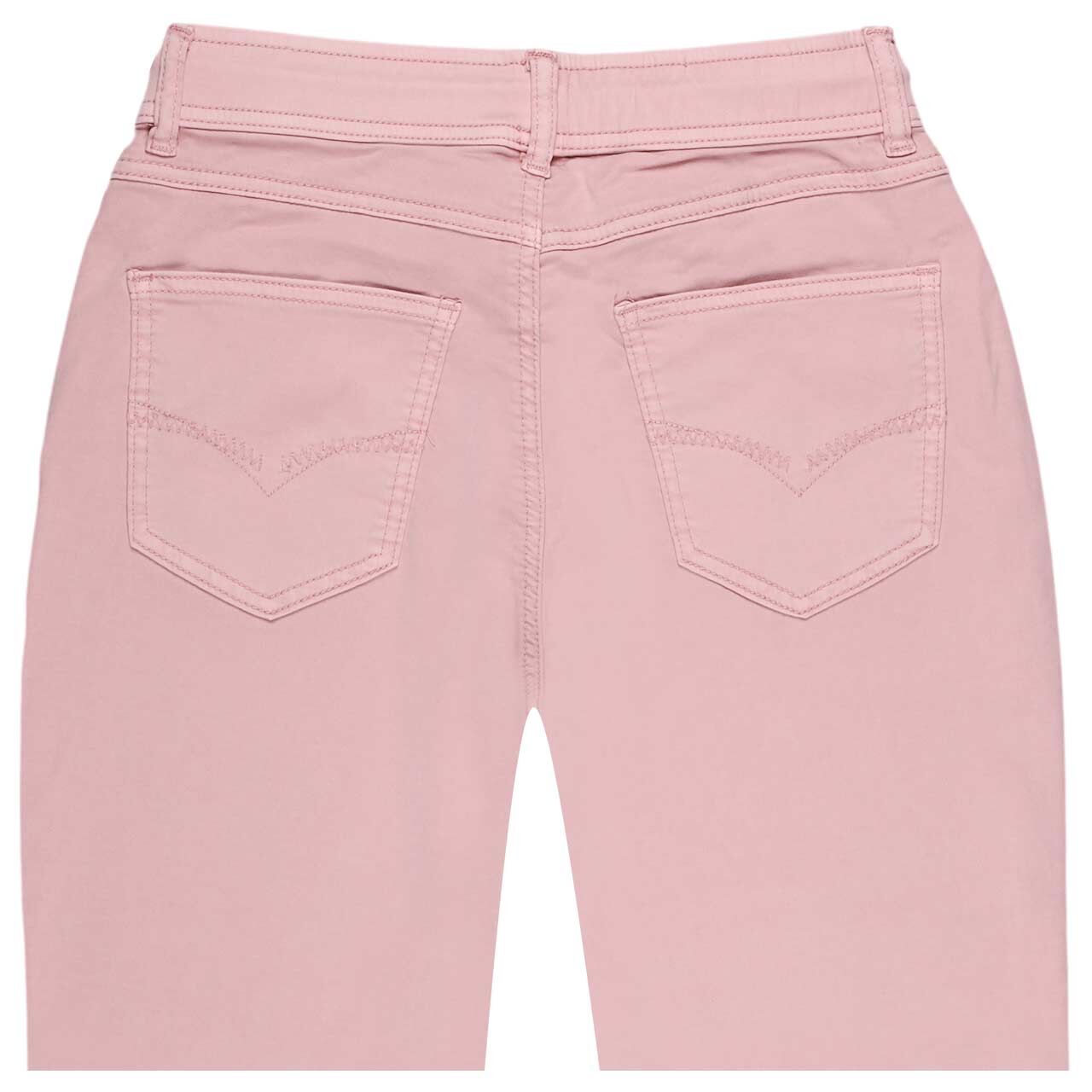 Damenhose Tessy Jogpants Ankle Baumwollhose von Red Button in Altrosa, Rückansicht