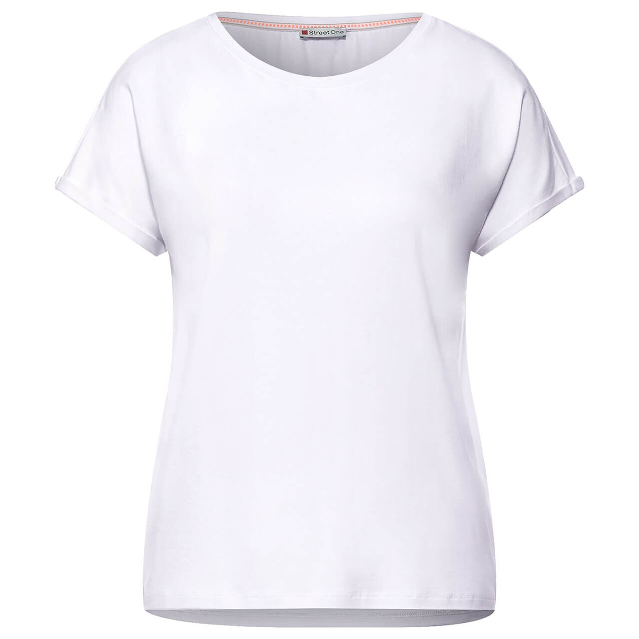 Street One Crista T-Shirt für Damen in Weiß, FarbNr.: 10000
