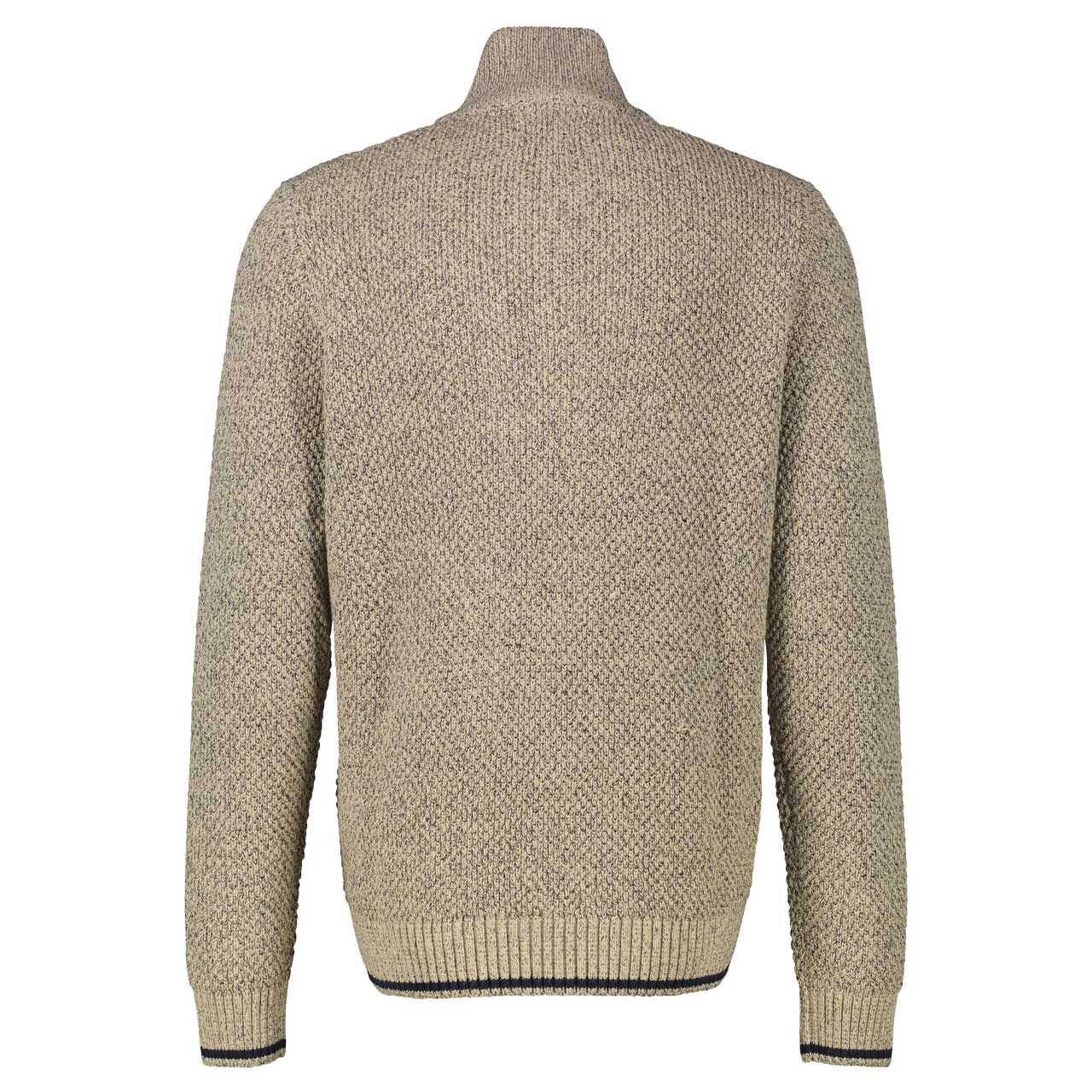 Herren Pullover von Lerros in der Farbe Beige meliert, Rückansicht