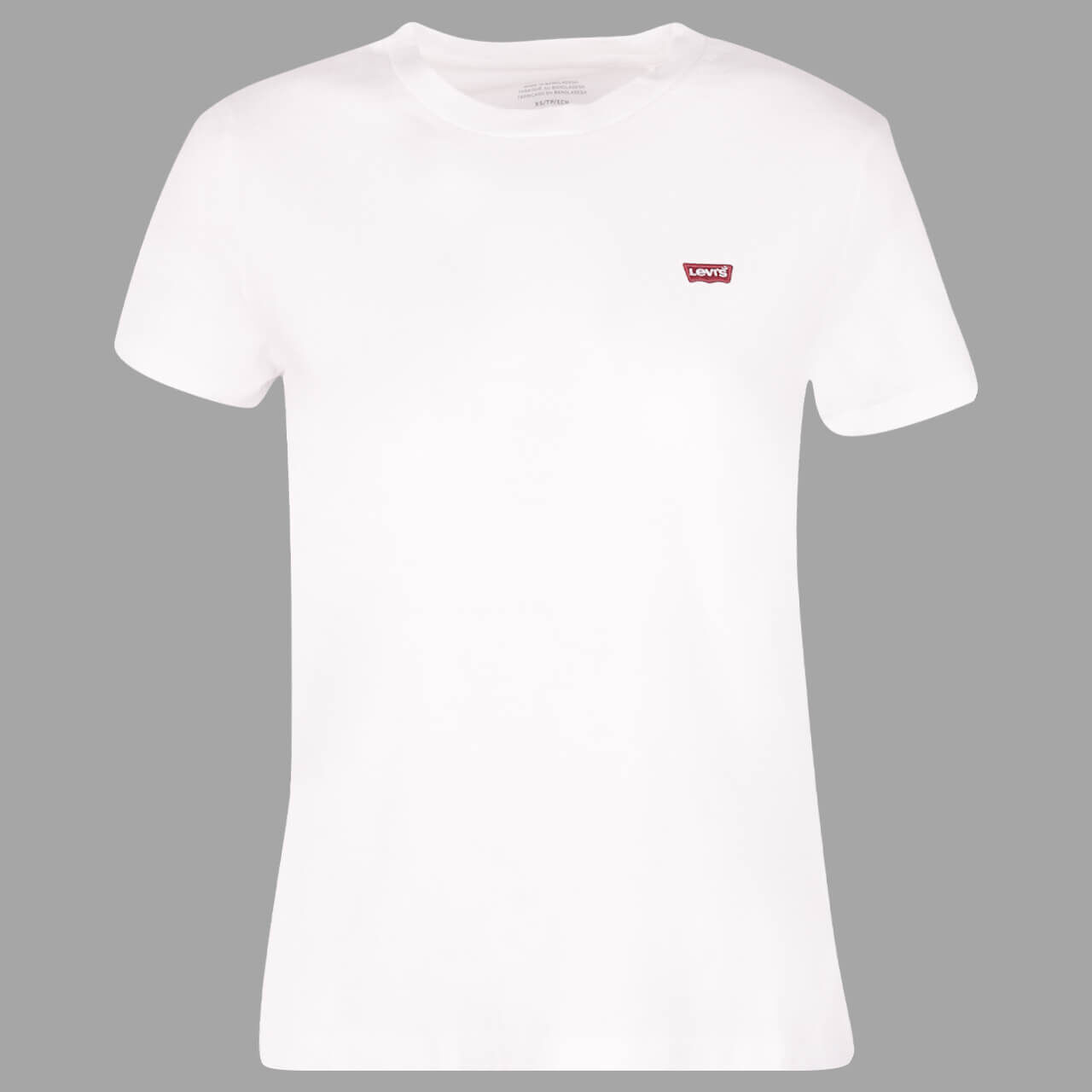Levi's® Damen Logo T-Shirt perfect tee white