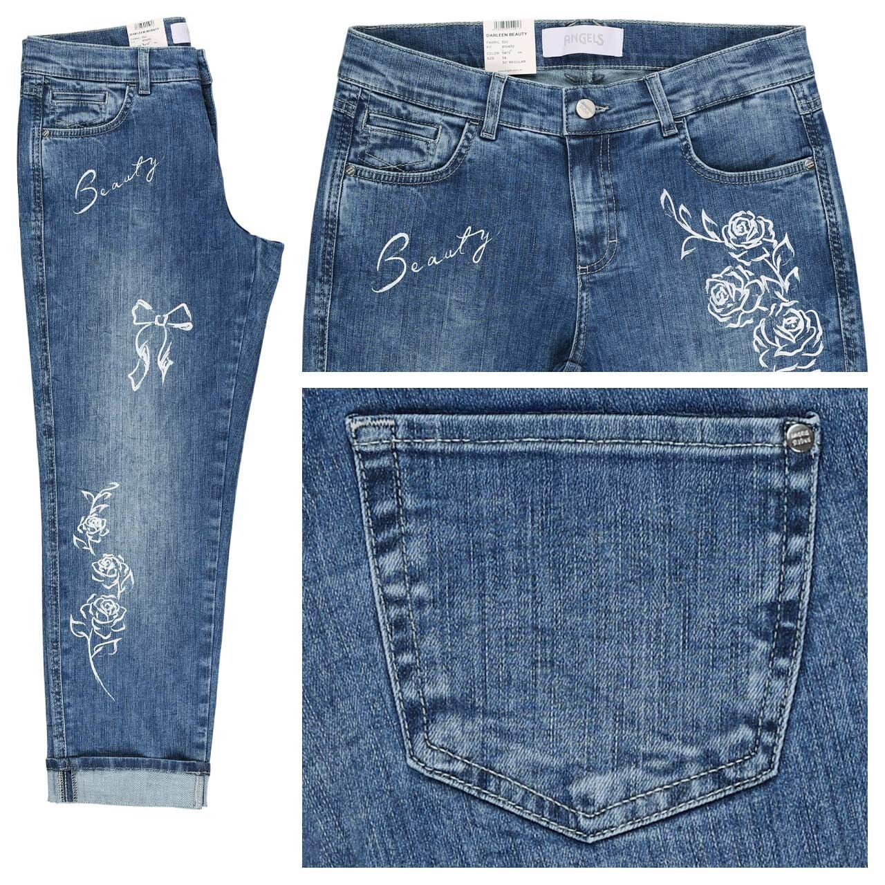 Angels Darleen 7/8 Jeans light blue random used beauty