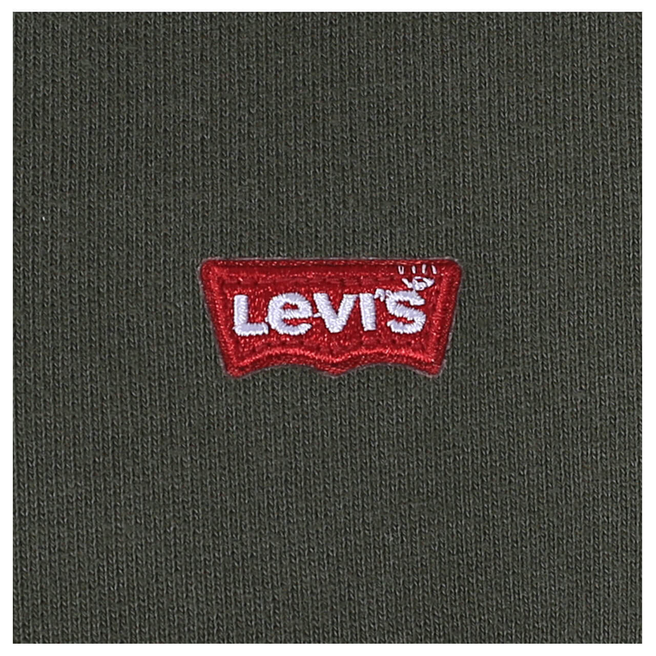Levis Logo Hoodie Sweatshirt für Herren in Dunkelgrün, FarbNr.: 0013