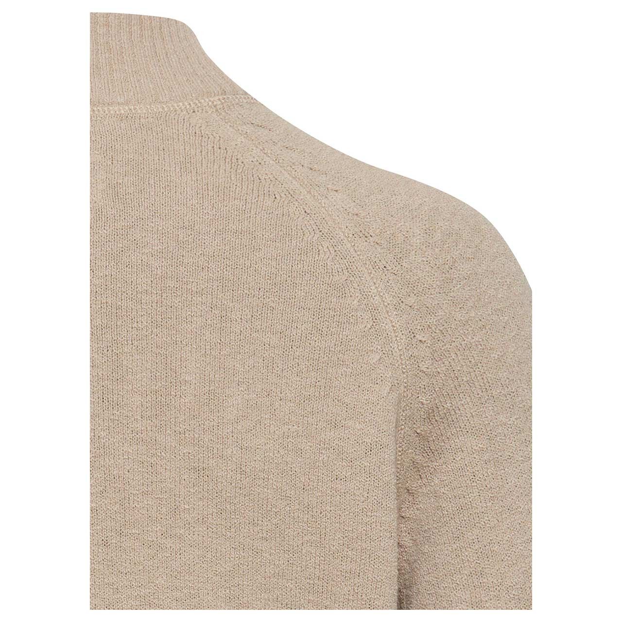 Herren Strickjacke von Camel active in der Farbe Beige, Detailansicht hinten
