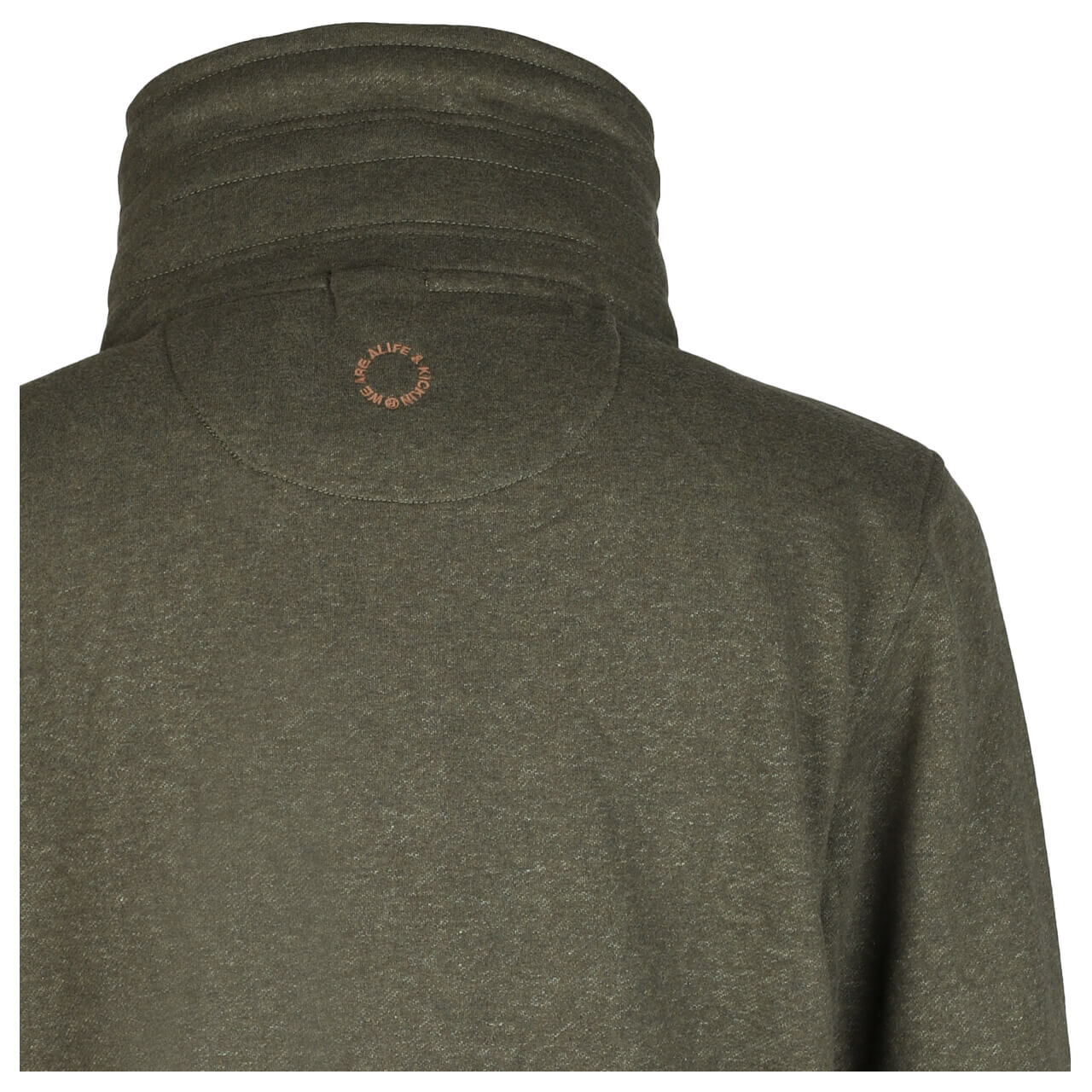 Alife and Kickin Herren Sweatjacke Elias A stone melange