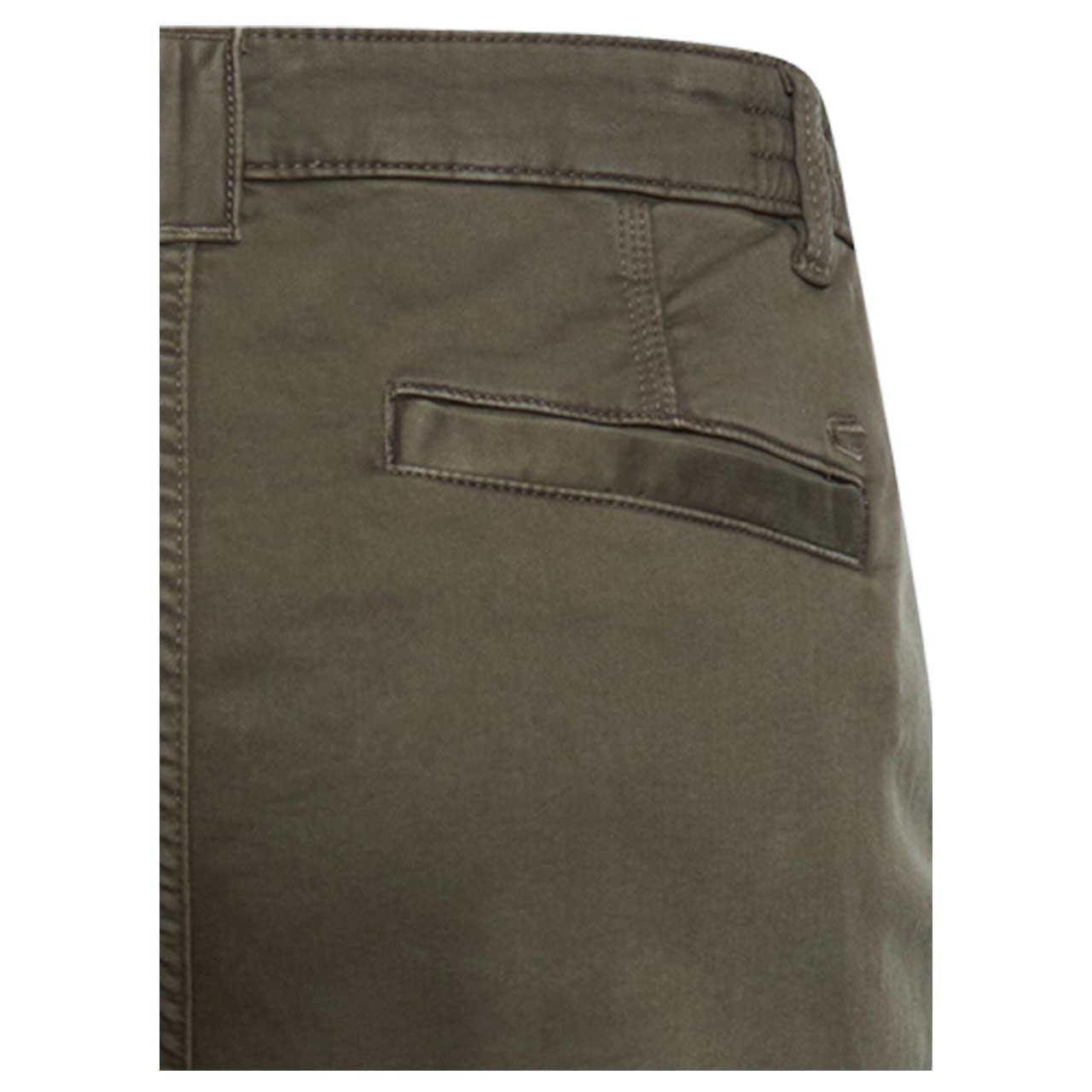 Camel active Houston fleXXX Chino Baumwollhose dark olive green
