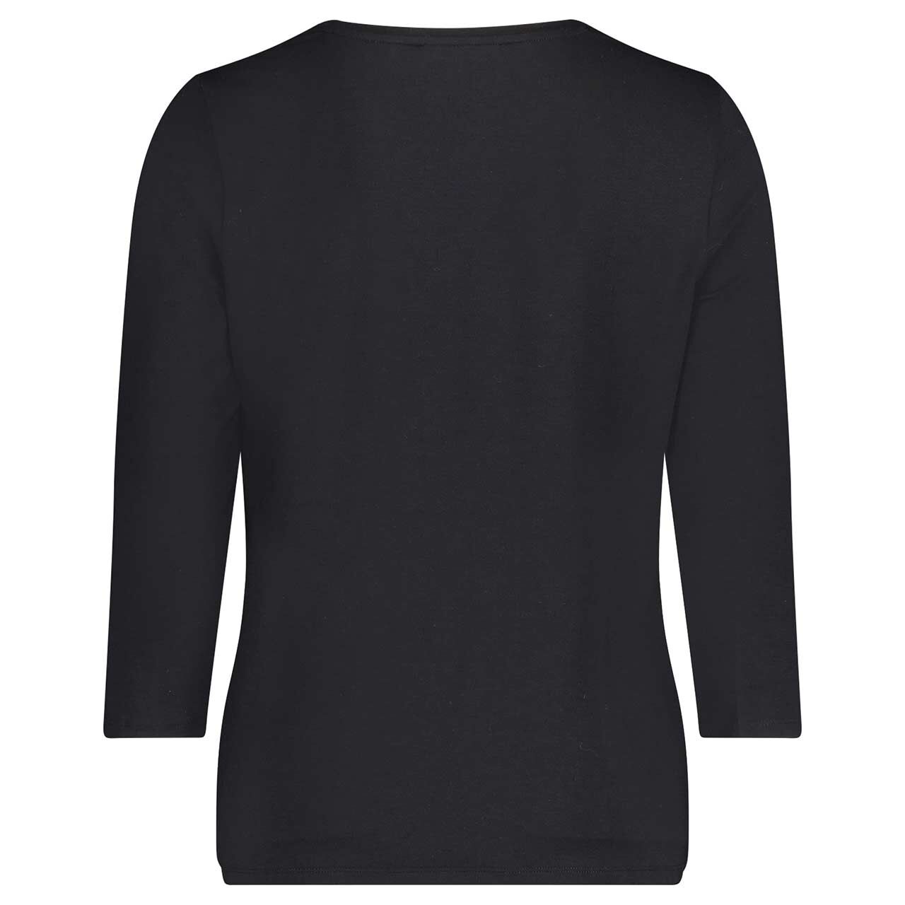 Damen 3/4 Arm Shirt von Betty Barclay in Schwarz mit Strass, Rückansicht