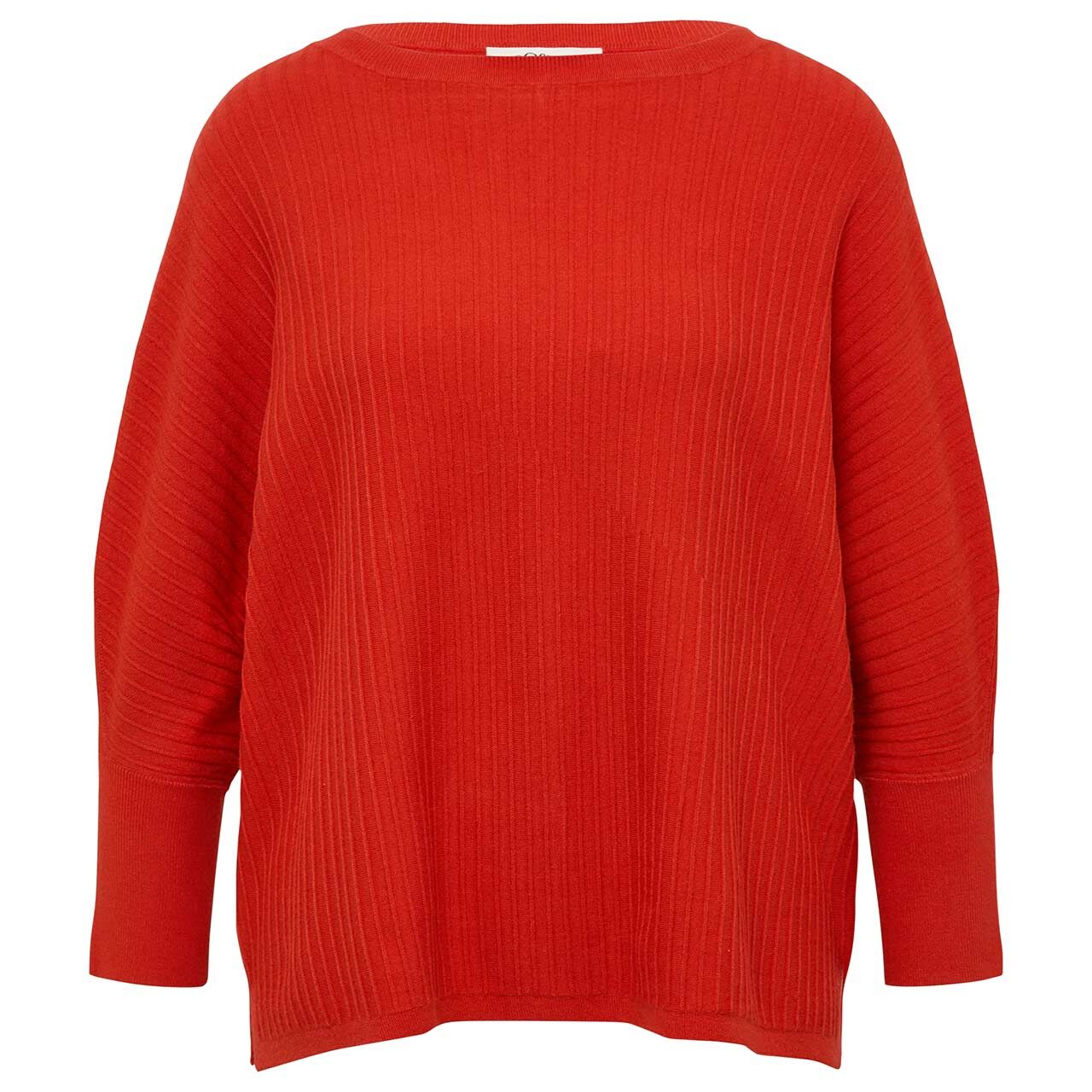 S Oliver Damen Pullover Farbe Curry Ärmelloser Pullover Im Relaxed