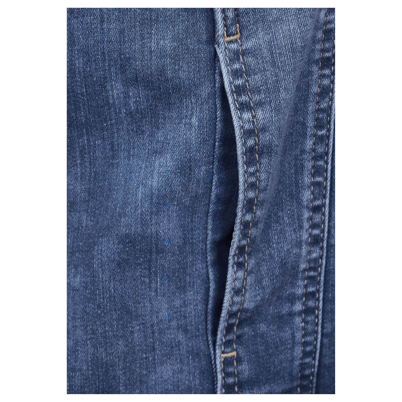 Street One Damen Jeansjacke indigo random wash