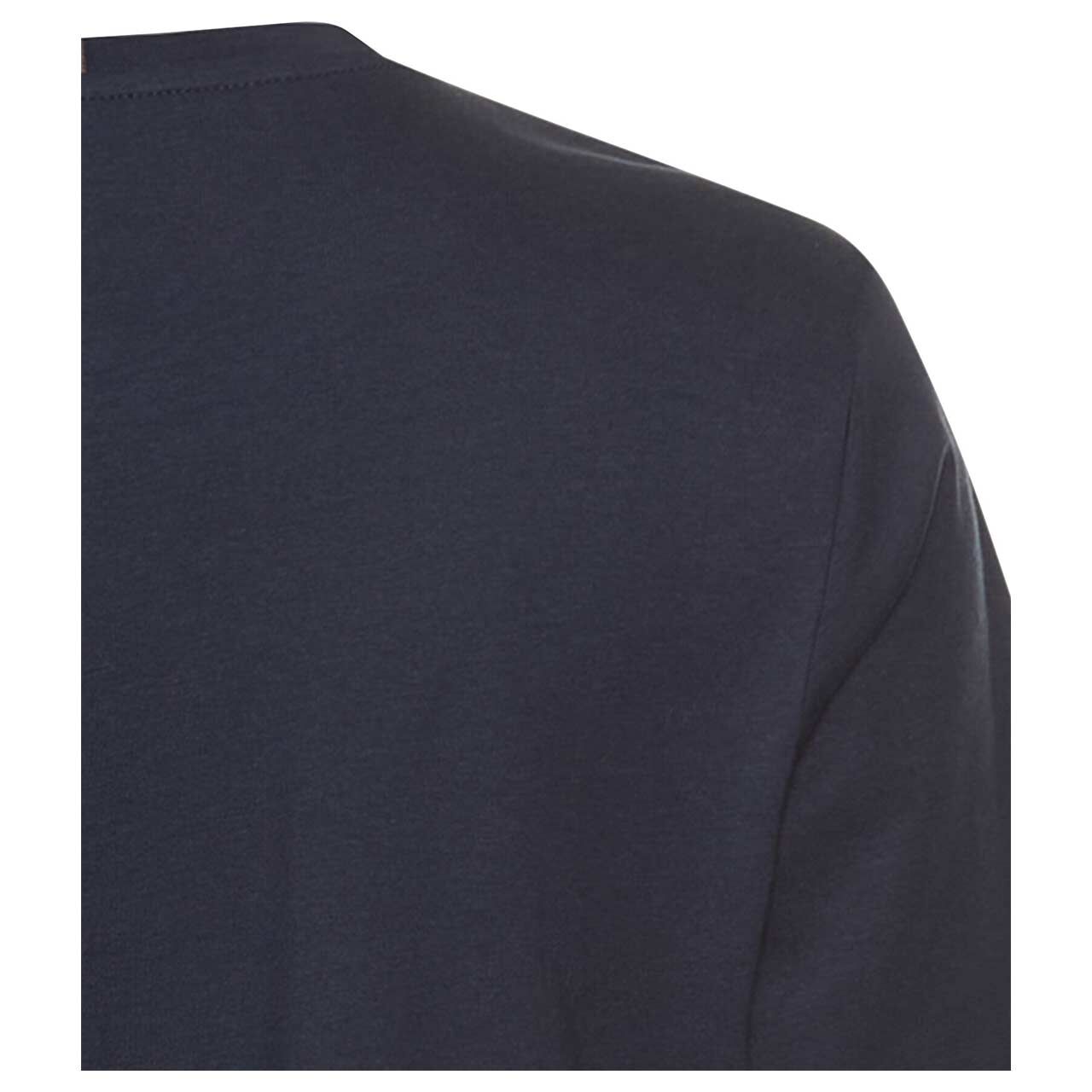 Damen T-Shirt von Camel active in Dunkelblau mit Print, detaillierte Rückansicht