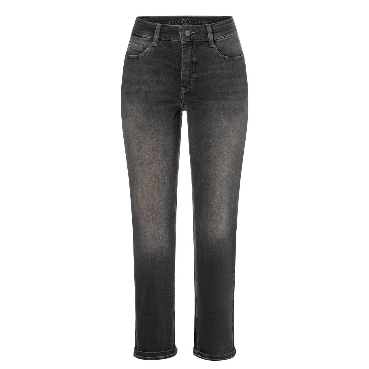 Damen 7/8 Jeans Dream von MAC in Grau angewaschen, Vorderansicht
