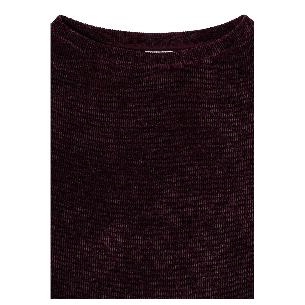 Cecil Damen 3/4 Arm Cord Shirt Soft berry red
