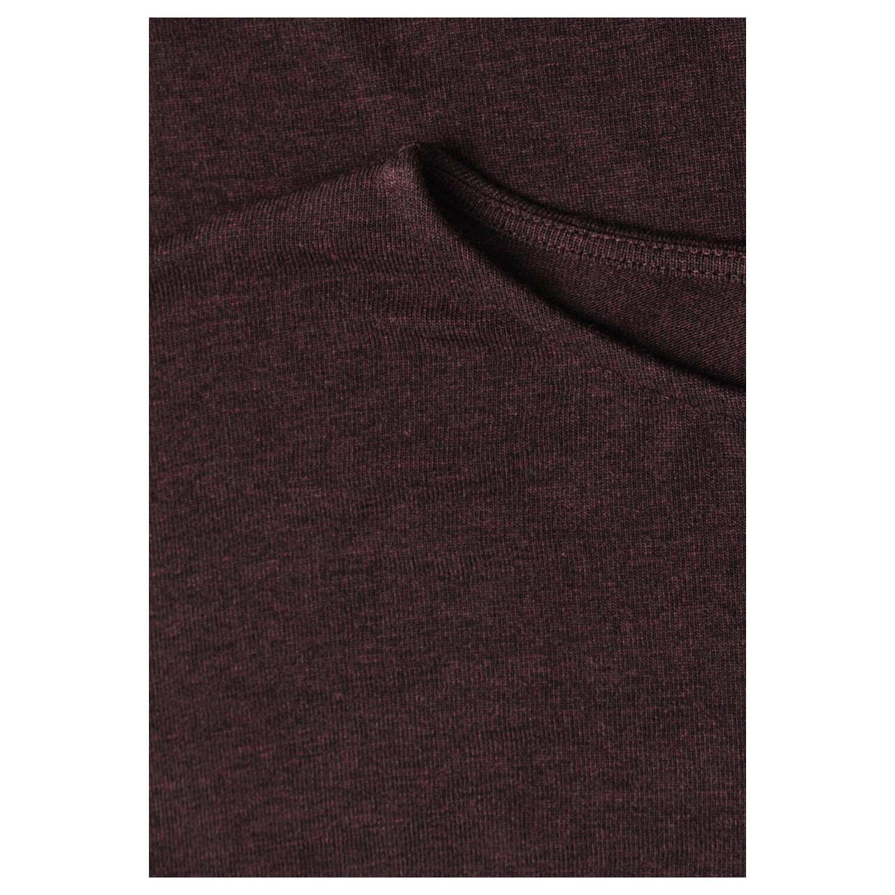 Street One Damen 3/4 Arm Shirt Batwing rustic rouge melange