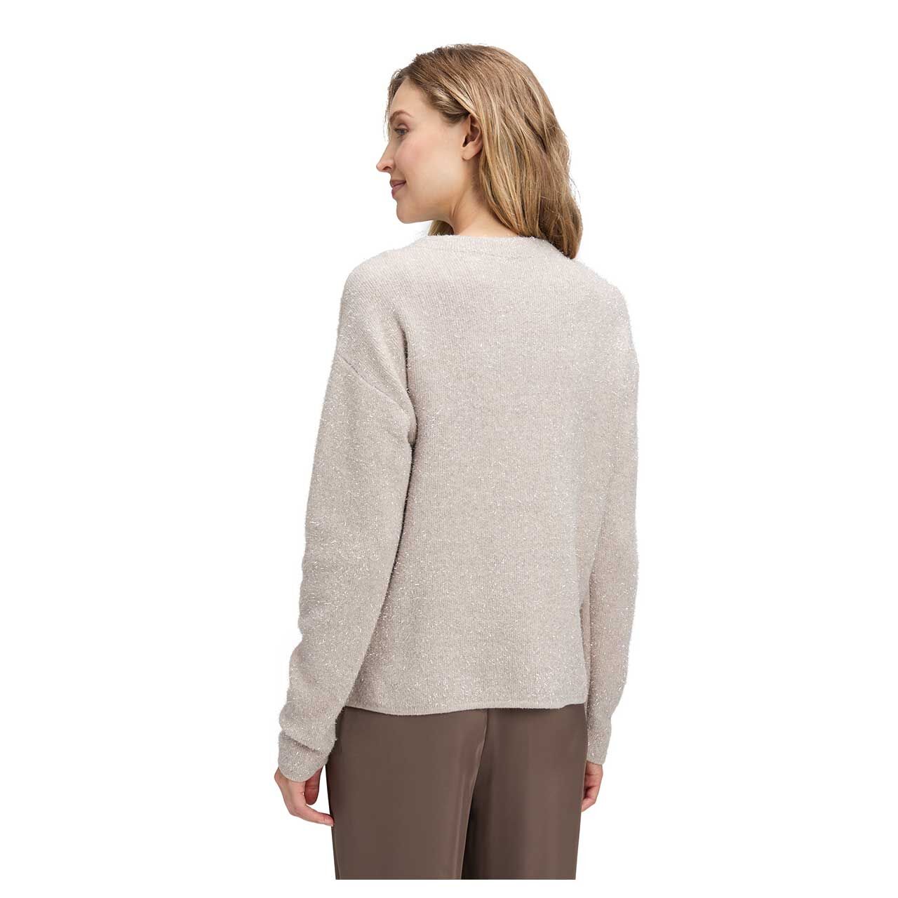 Damenpullover von Betty Barclay in Beige, Rückansicht am Model