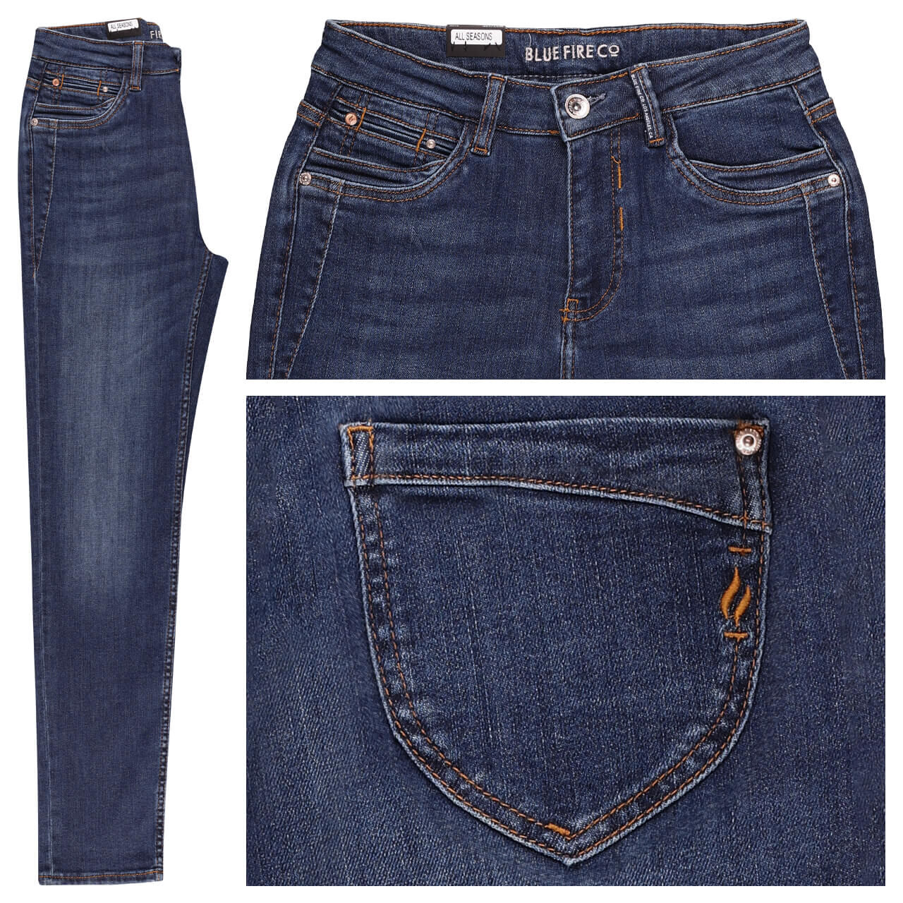Blue Fire Nancy Jeans atlantic Blue Fire Nancy Jeans atlantic