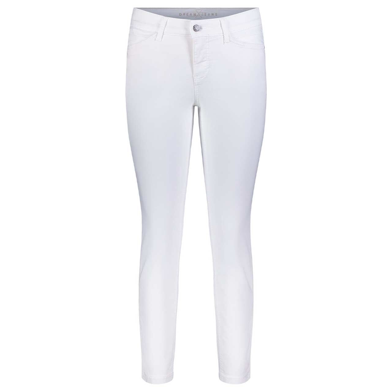 Damen 7/8 Jeans Dream Chic von MAC in Weiß, Vorderansicht