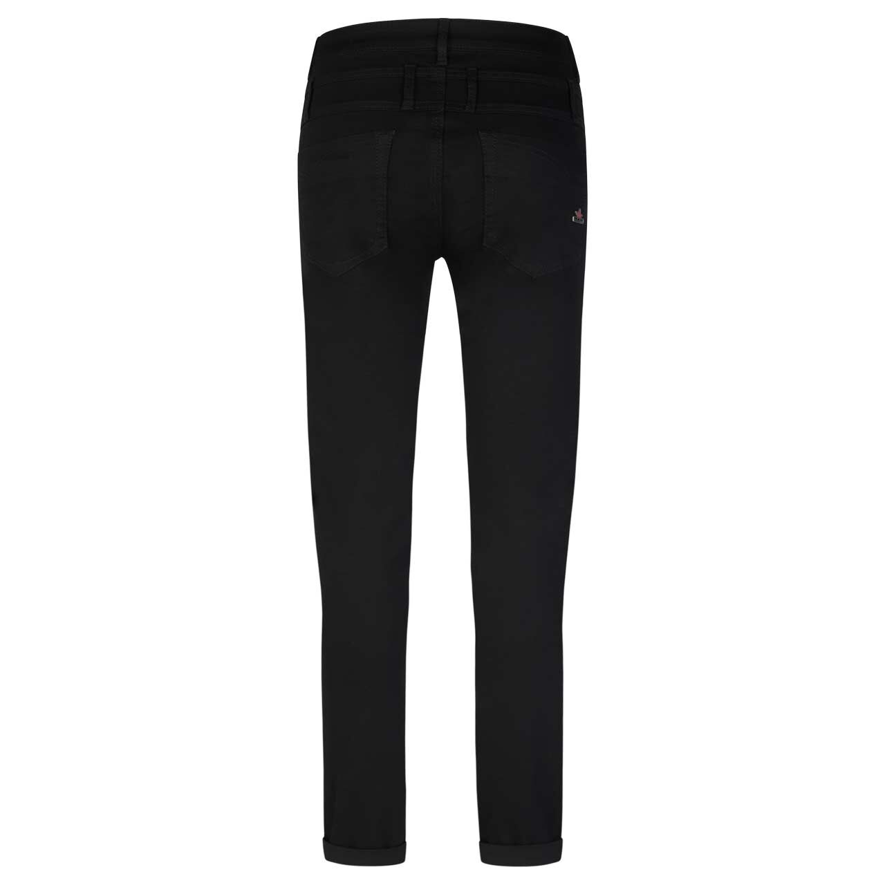 Damen Baumwollhose Florida Stretch Twill von Buena Vista in Schwarz, Rückansicht
