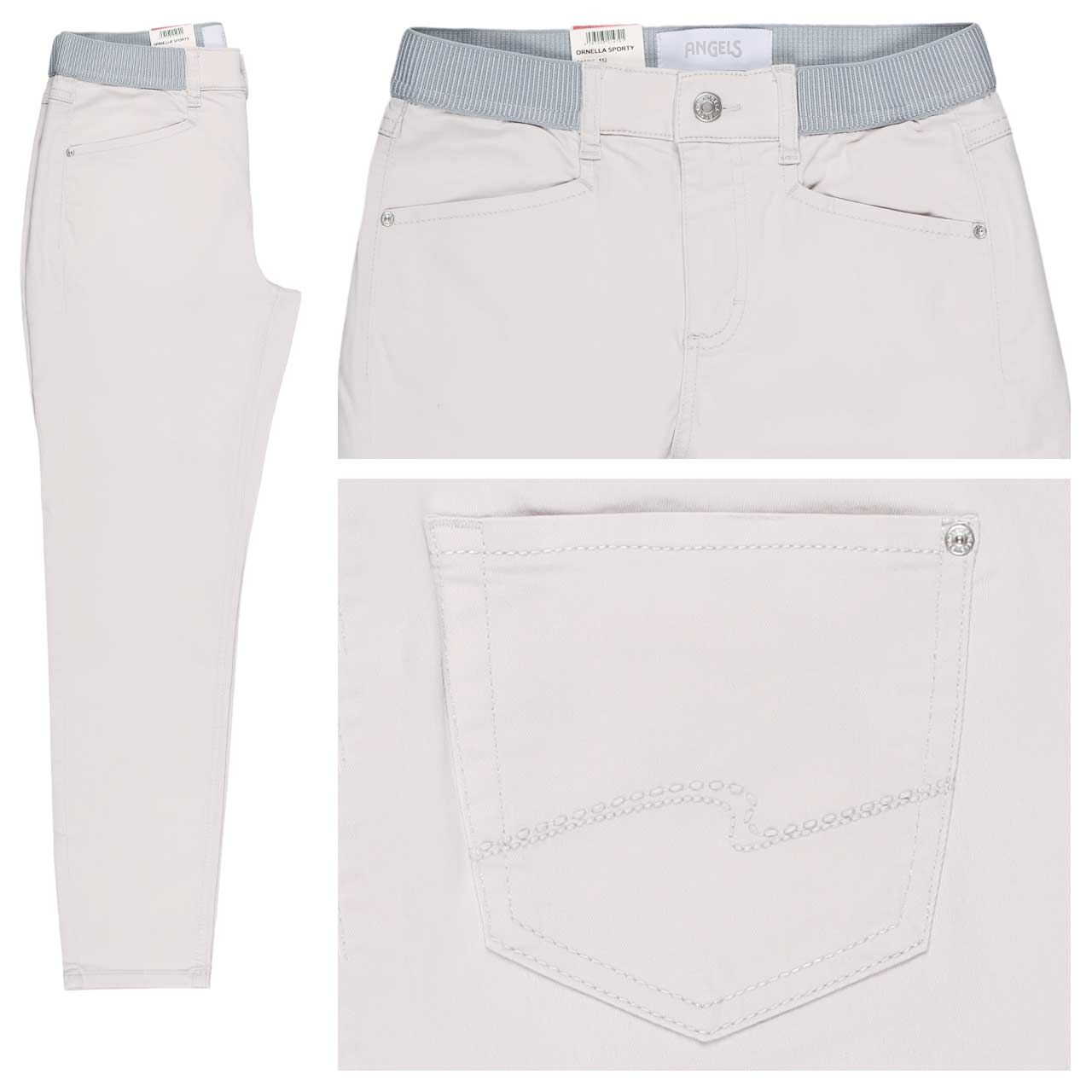 Angels Ornella Sporty 7/8 Jeans used light grey