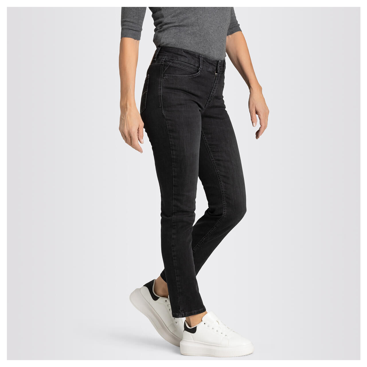 MAC Angela Jeans Strass dusty black wash sparkle MAC Angela Jeans Strass dusty black wash sparkle