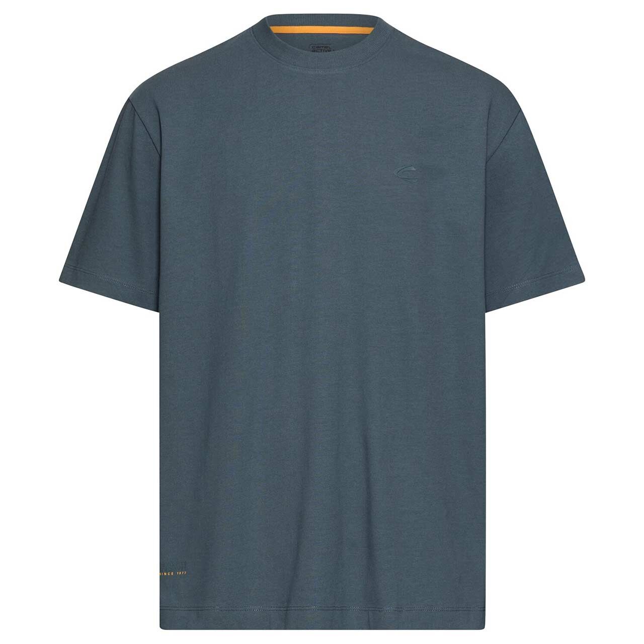 Camel active Herren T-Shirt tinted blue back print