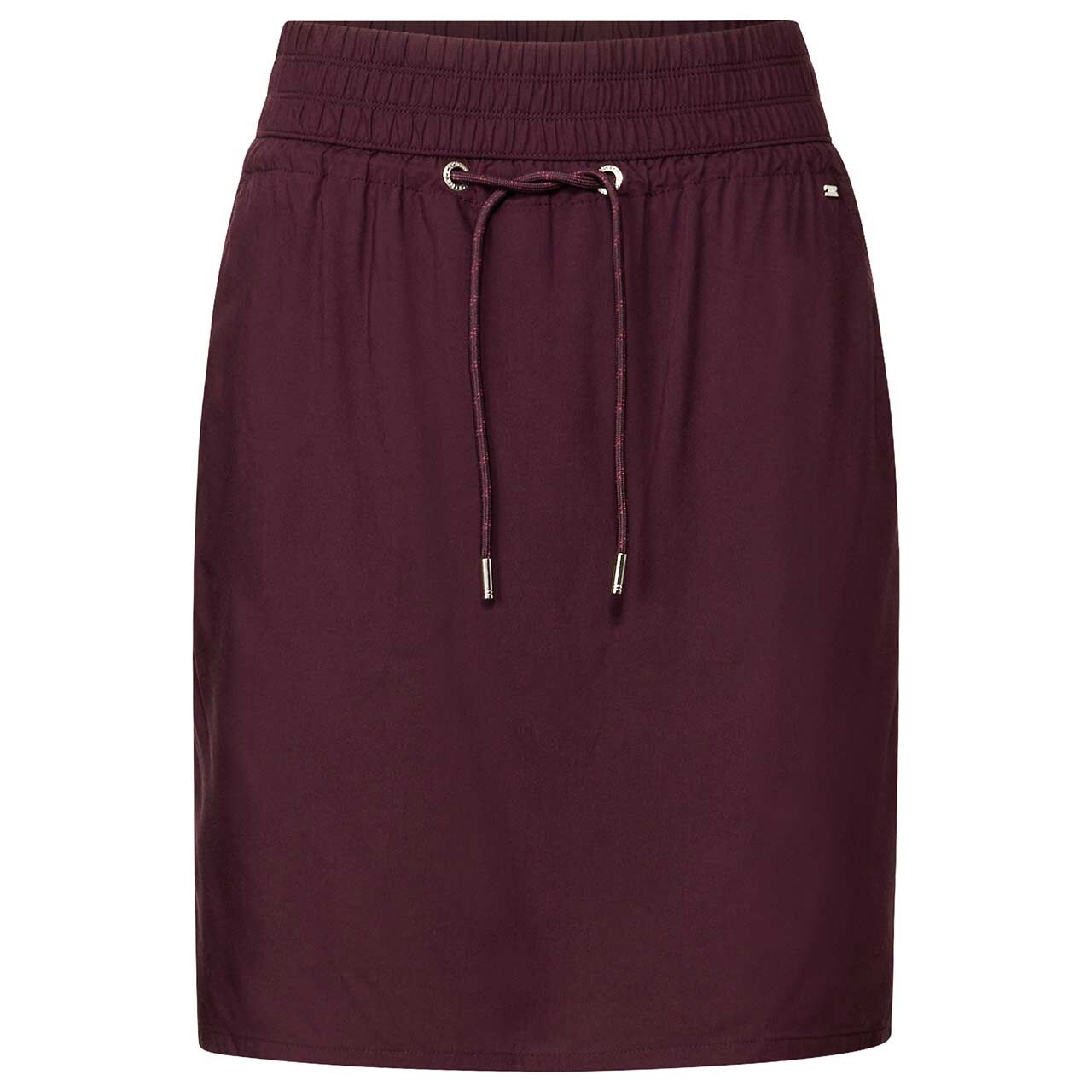 Cecil Damen Rock Chelsea Flatter Skirt mulberry red