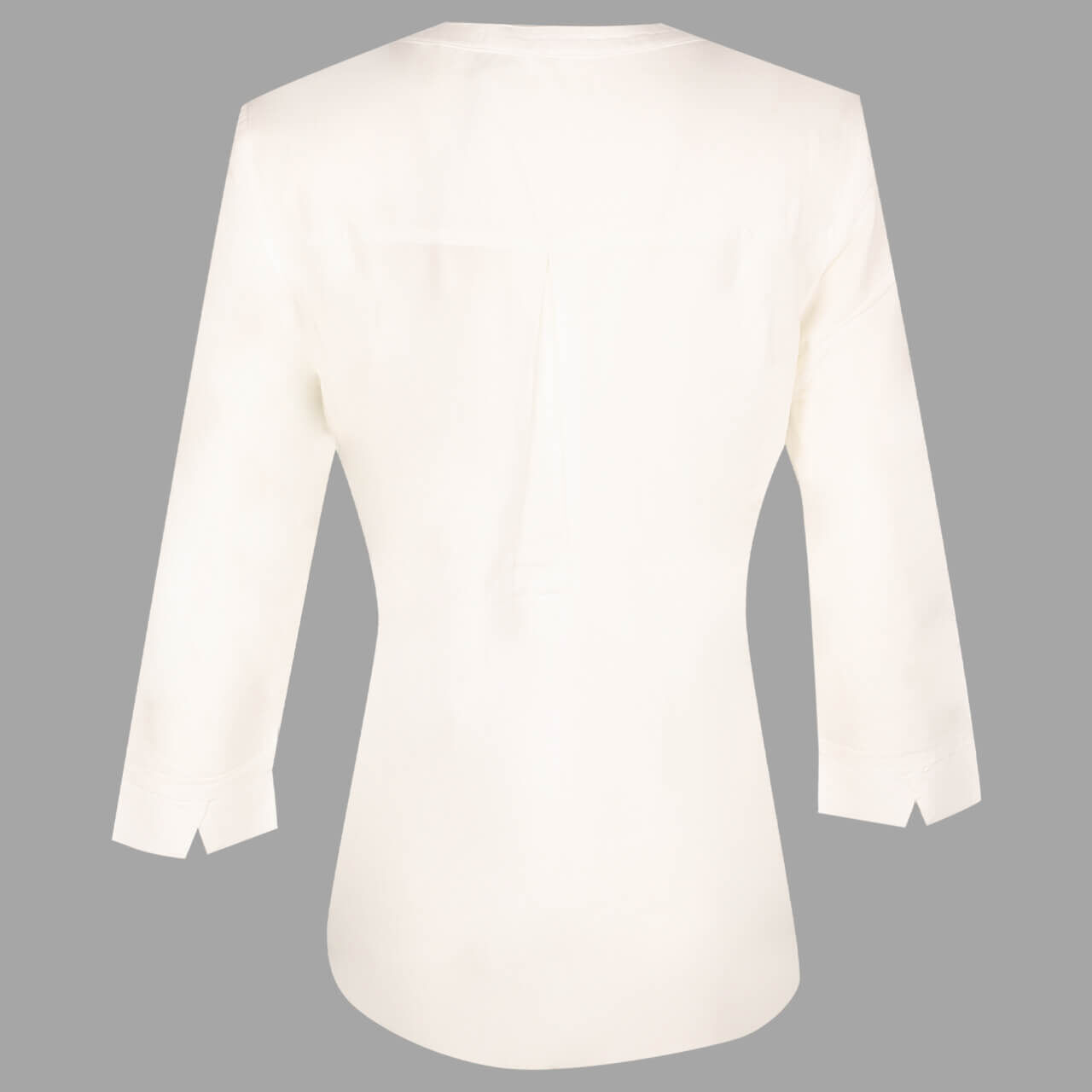 Cecil Solid Damen 3/4 Arm Bluse vanilla white