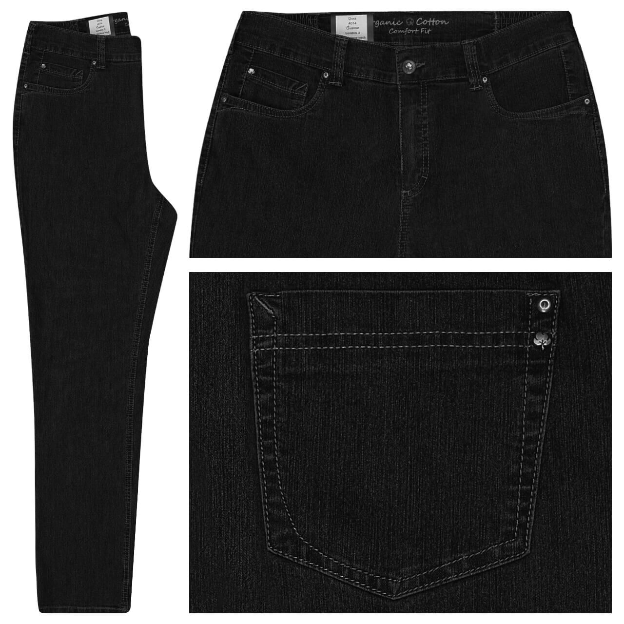 Anna Montana Jeans Dora für Damen in Schwarz, FarbNr.: 0001