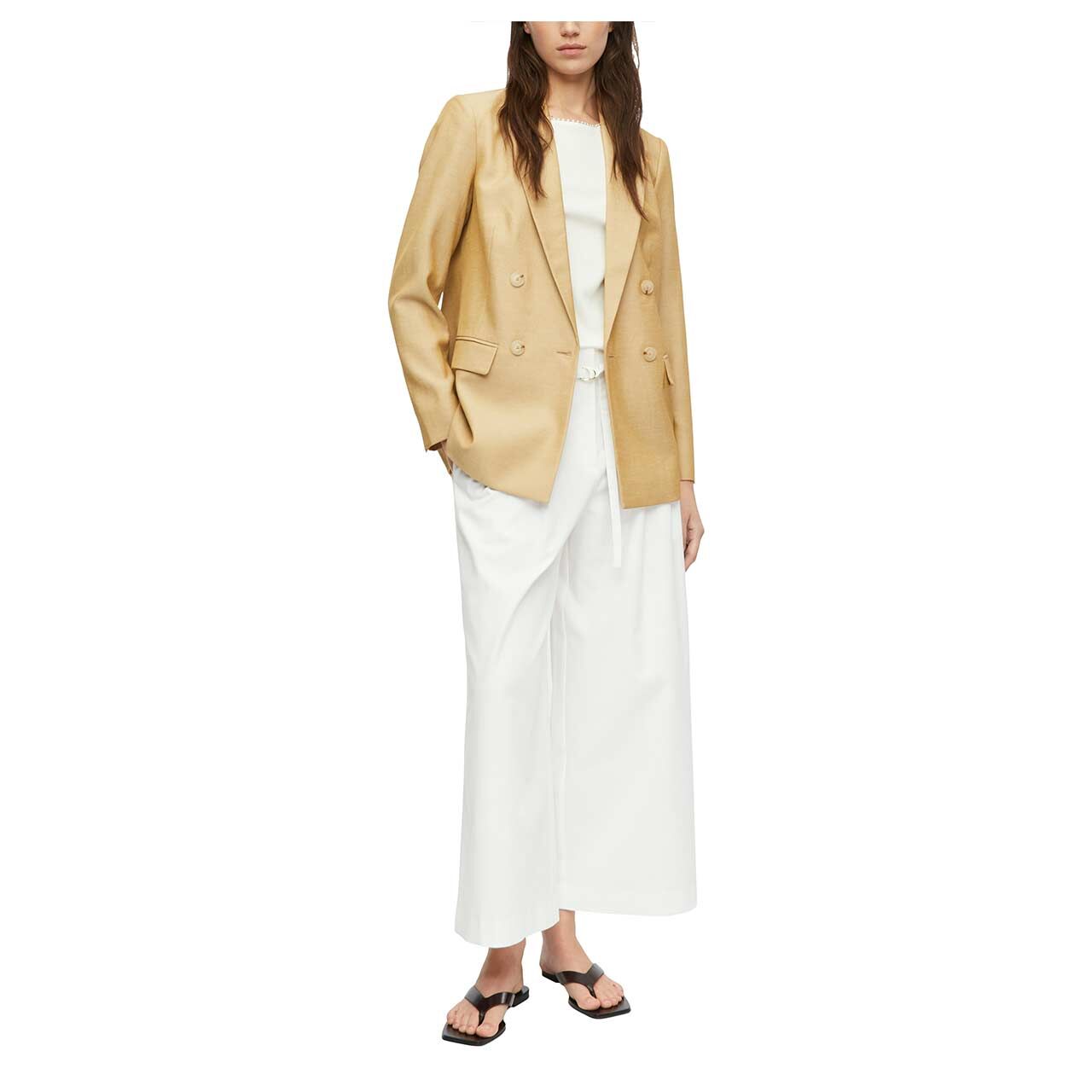 Damen T-Shirt von Comma in Weiß, Ganzkörperansicht