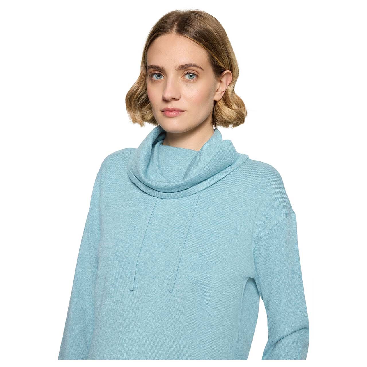 Betty Barclay Damen Rollkragen Pullover smoky mint melange