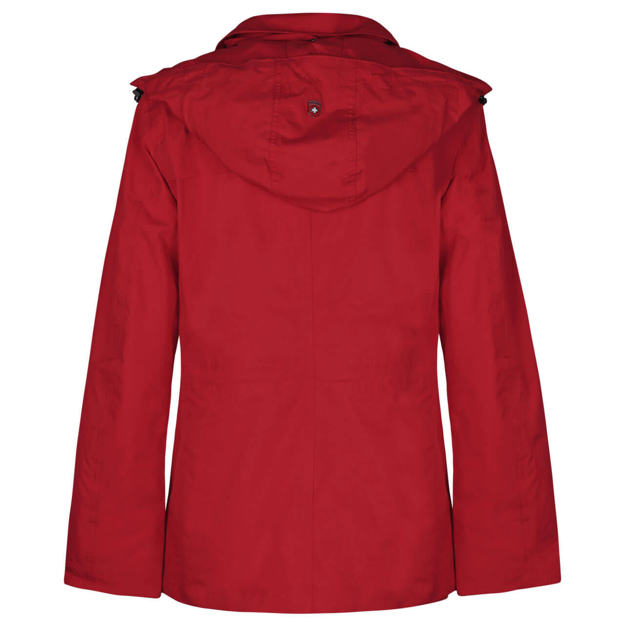wellensteyn-jacke-avenida-red-hinten Damen Jacke Avenida von Wellensteyn in Rot, Rückansicht