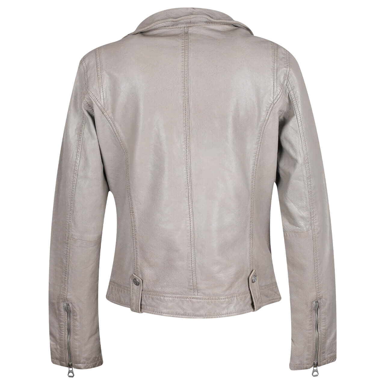 Mauritius Damen Lederjacke Faye silver grey