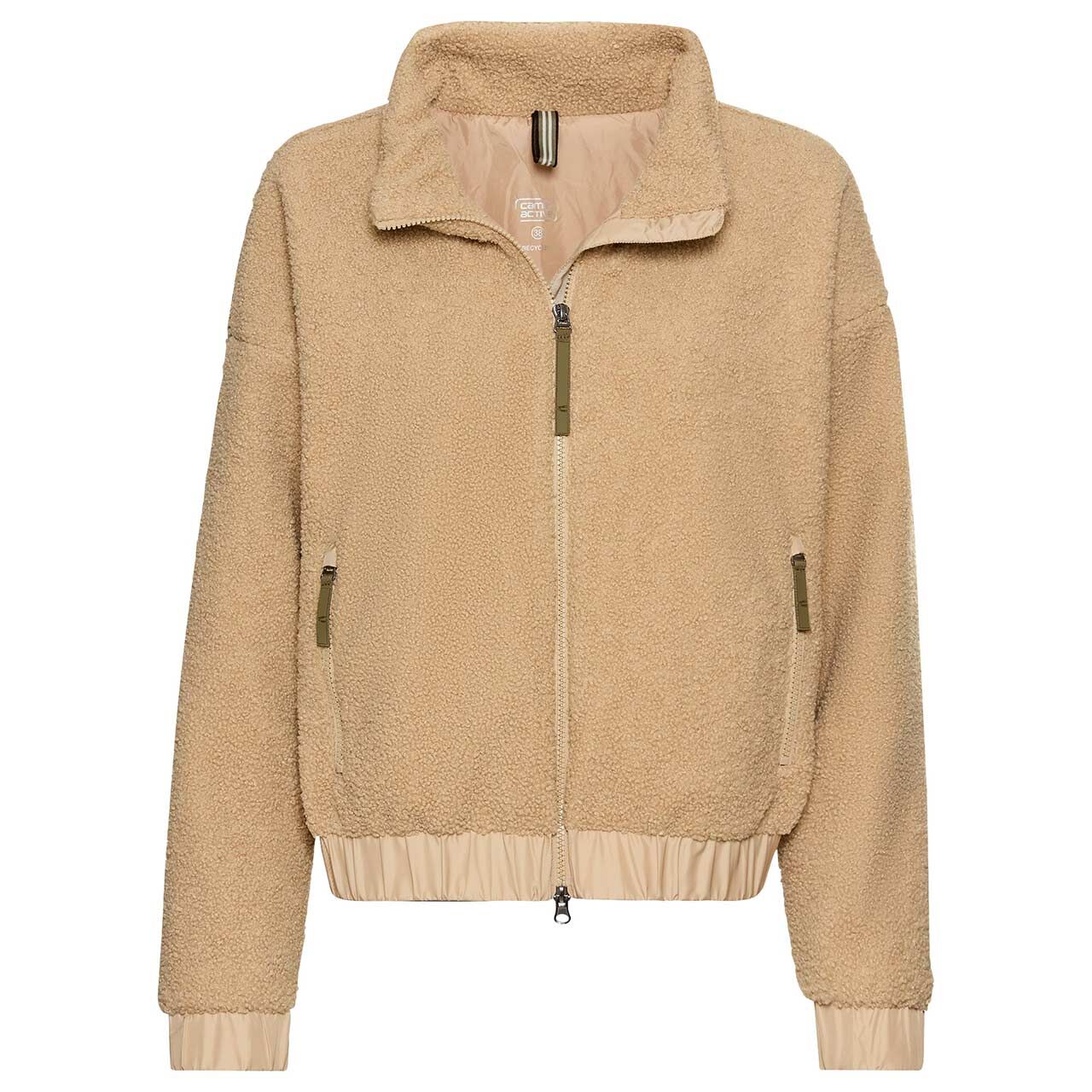 Camel active Damen Teddyjacke sand melange