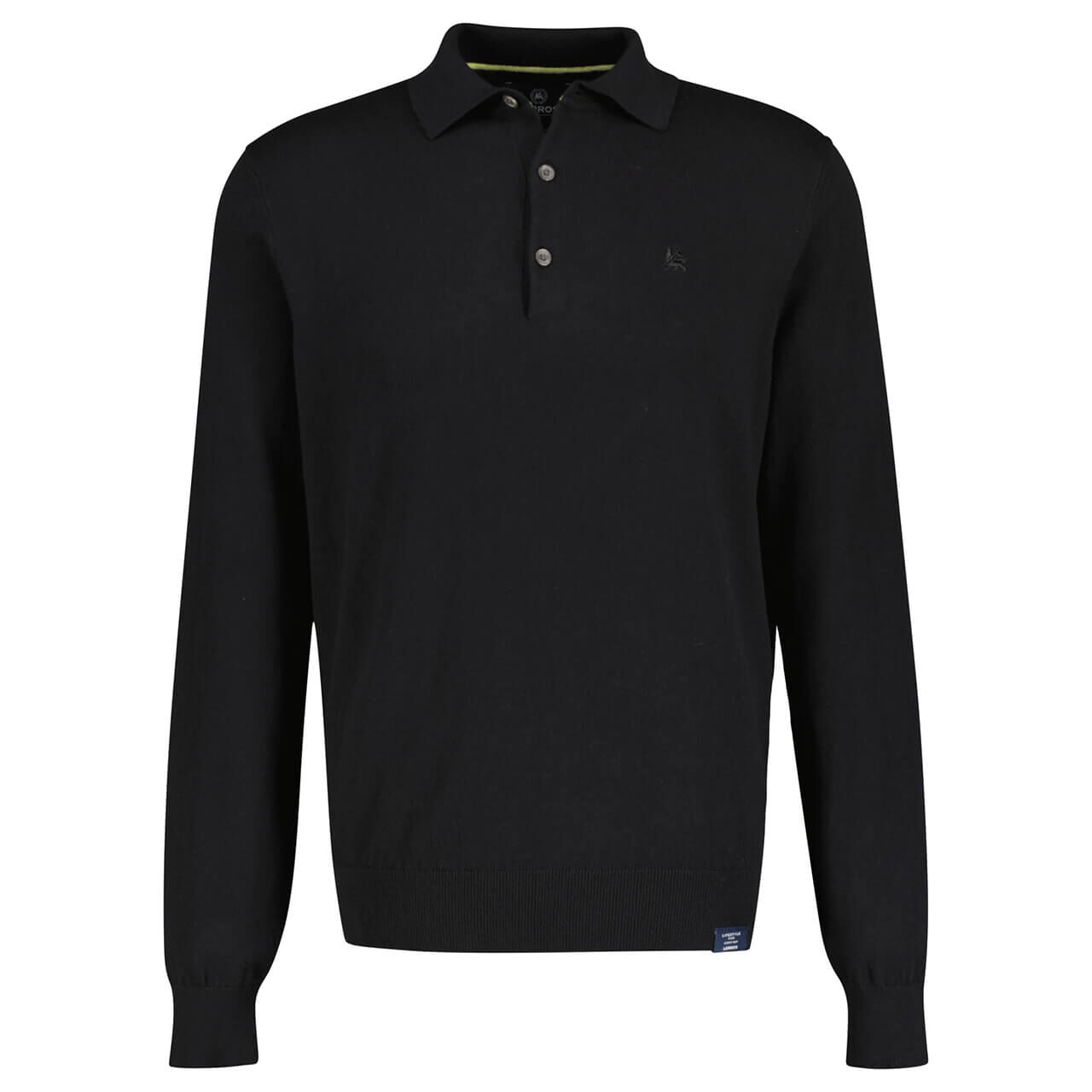 Lerros Herren Pullover Polo black