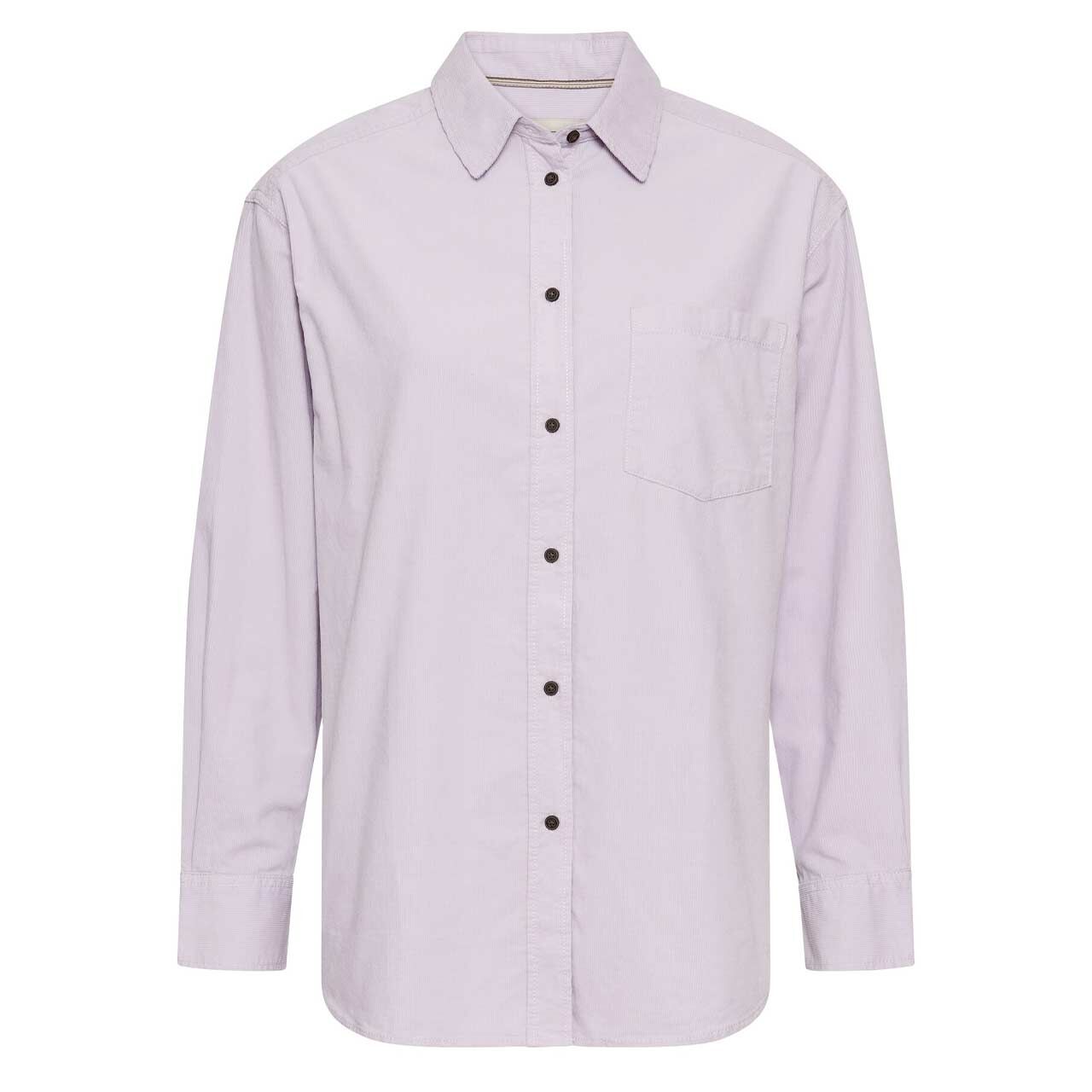 Camel active Damen Langarm Cord Bluse misty lilac