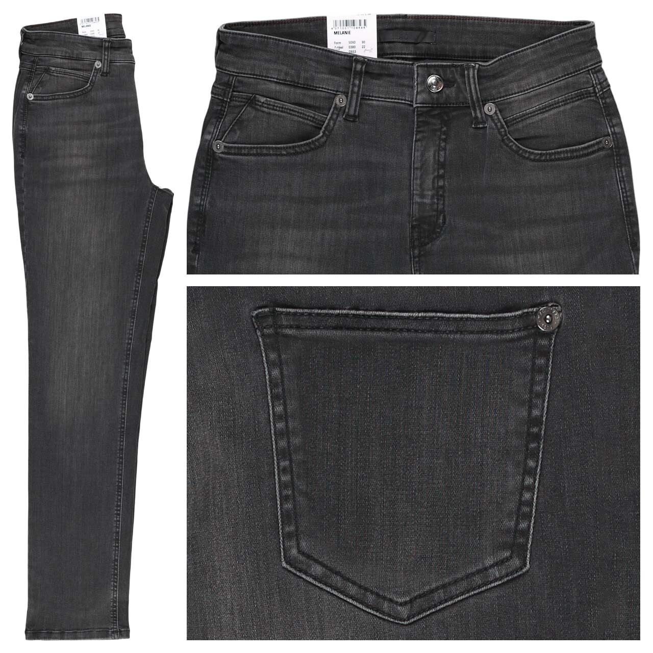 MAC Melanie Jeans commercial grey washed