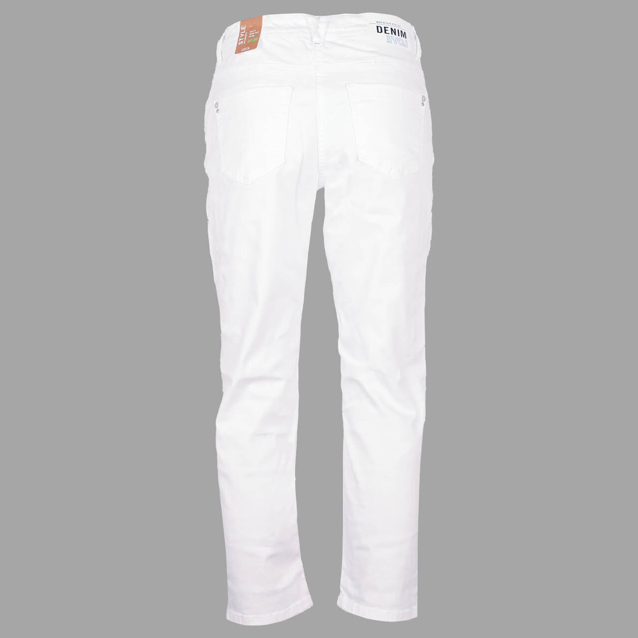 Cecil Scarlett 7/8 Jeans white
