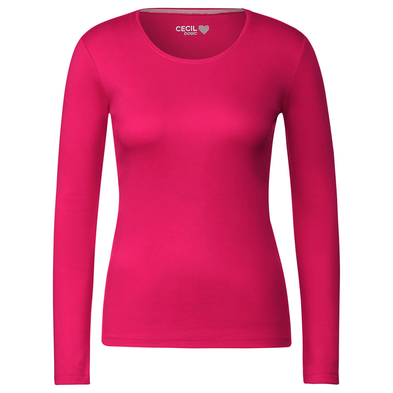 Cecil Pia Langarm Shirt fresh pink