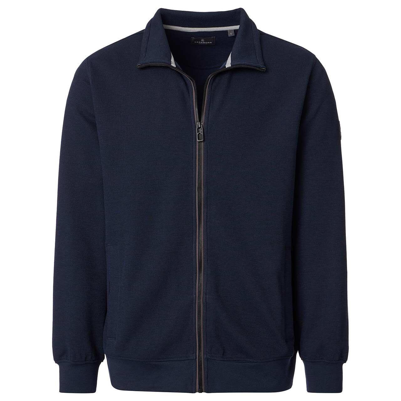Casa Moda Herren Strickjacke navy blue melange