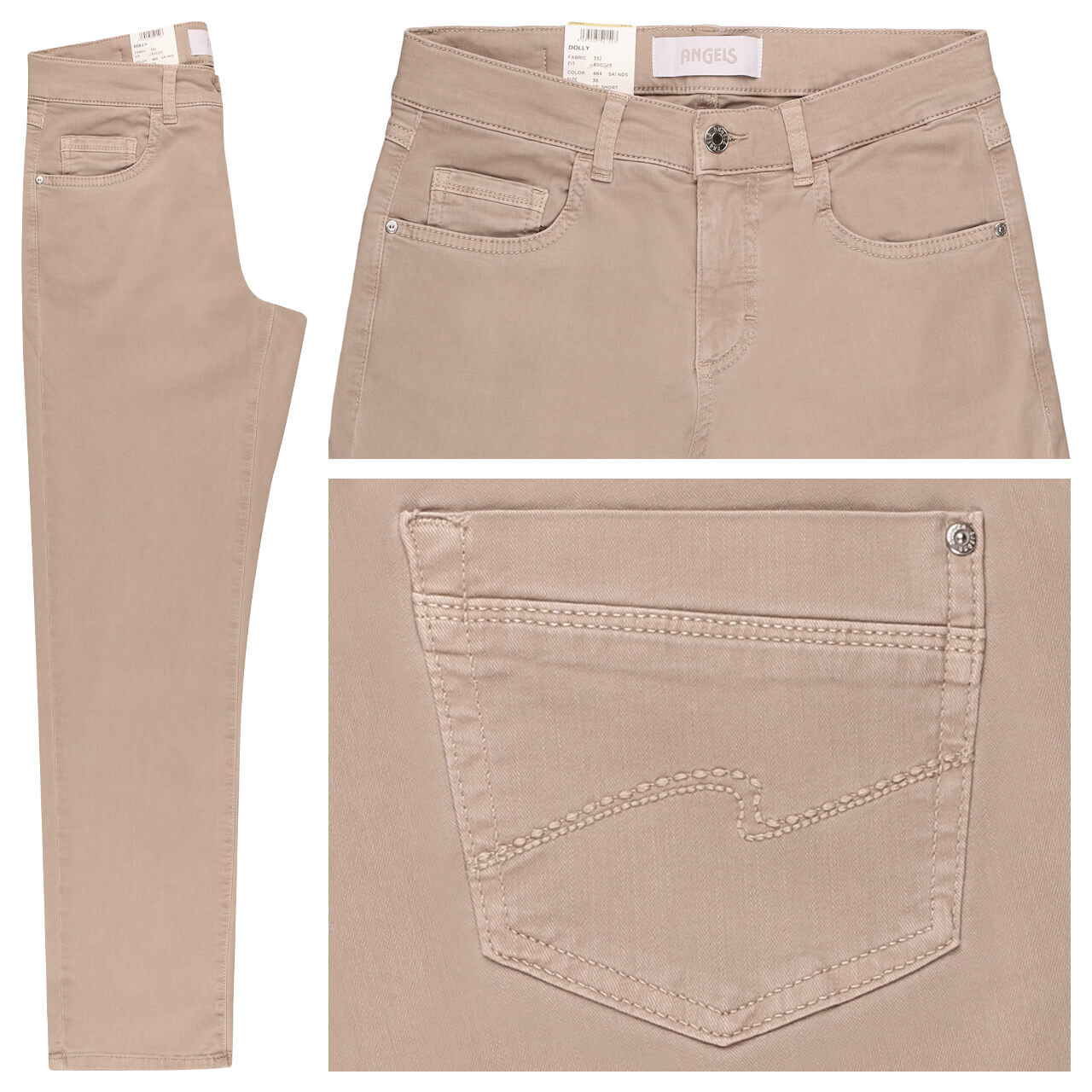 Angels Dolly Jeans sand