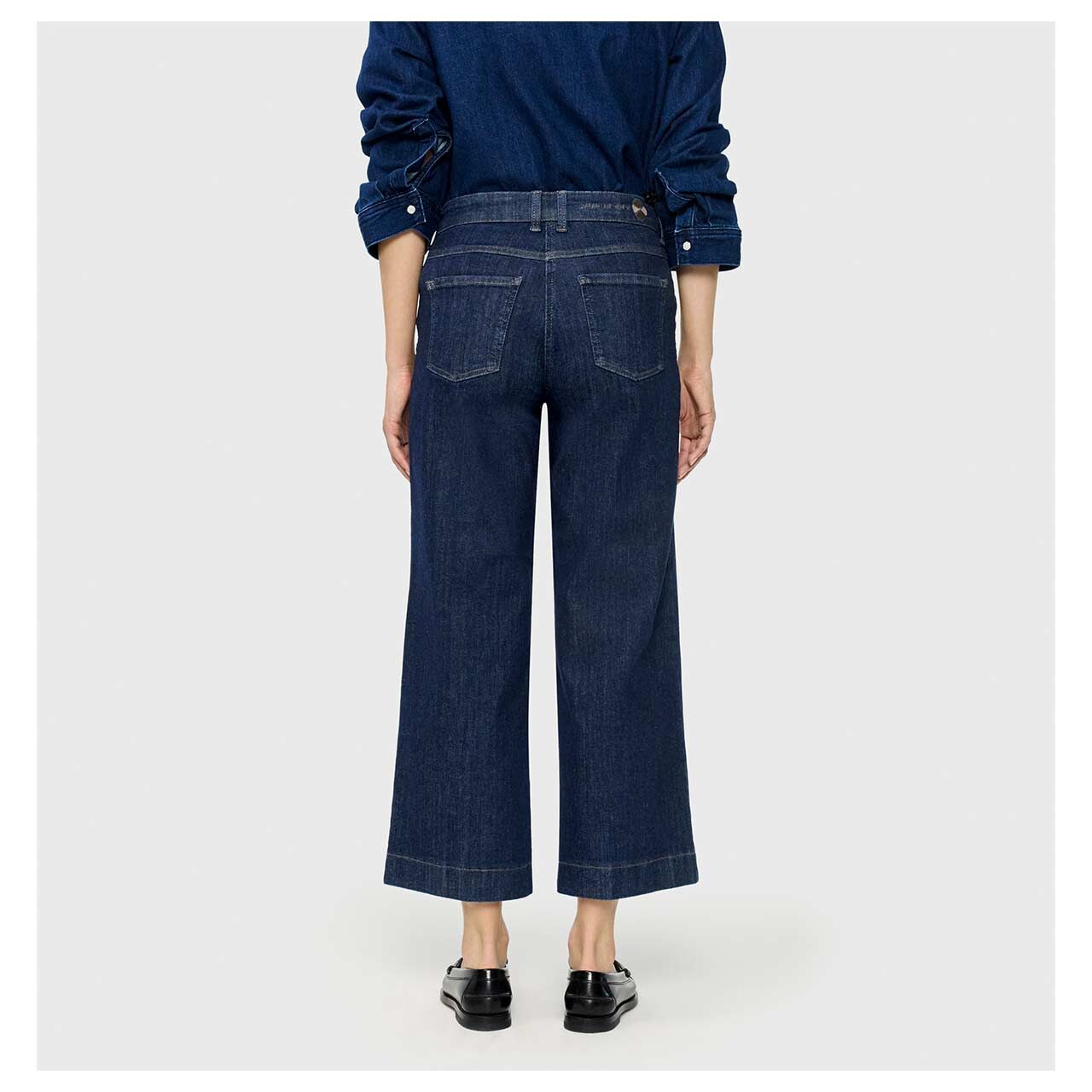 MAC Dream Culotte Ankle Jeans fashion rinsed pocket