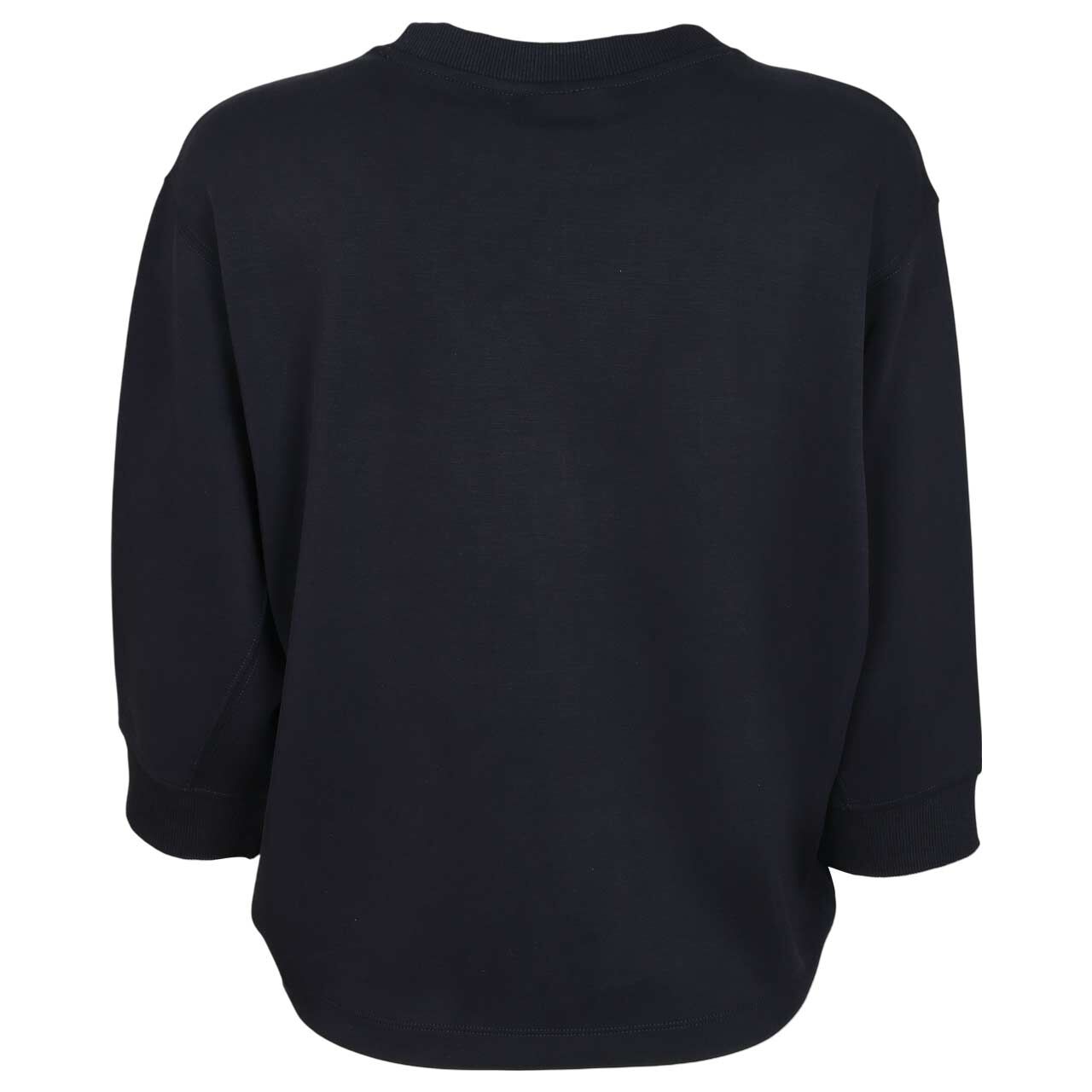 Damen Sweatshirt von Comma in Dunkelblau, Rückansicht