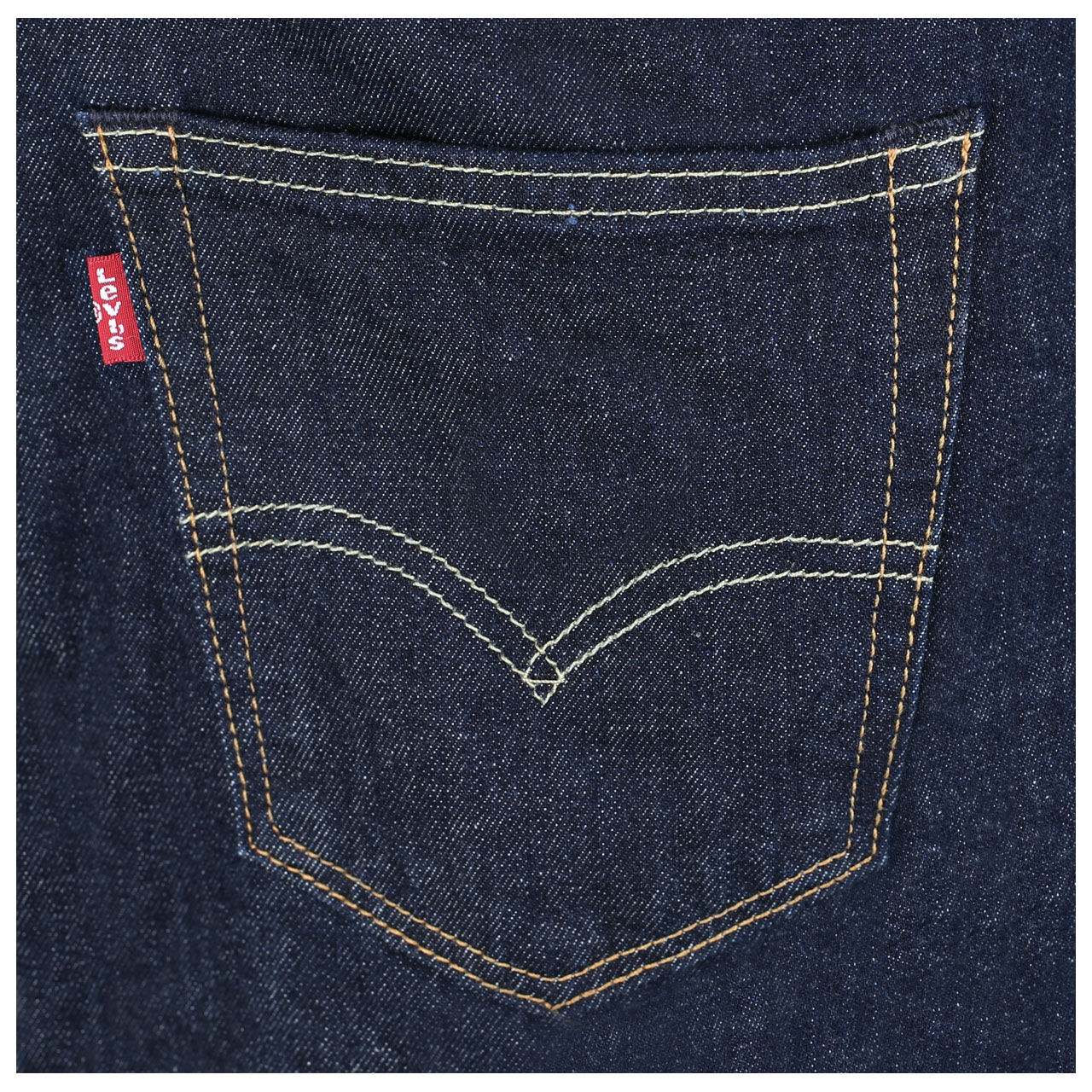 levis-jeans-darkblue-1786-detail Herren Jeans 511™ von Levi's® in Dunkelblau, Detailansicht Gesäßtasche