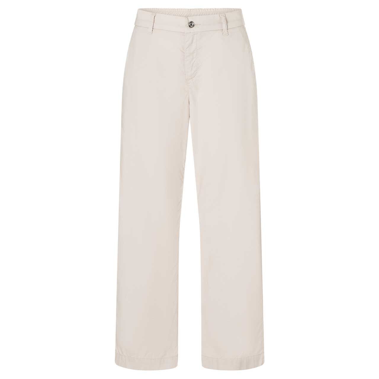 Vorderansicht der Damen 7/8 Baumwollhose Cari von MAC in Beige