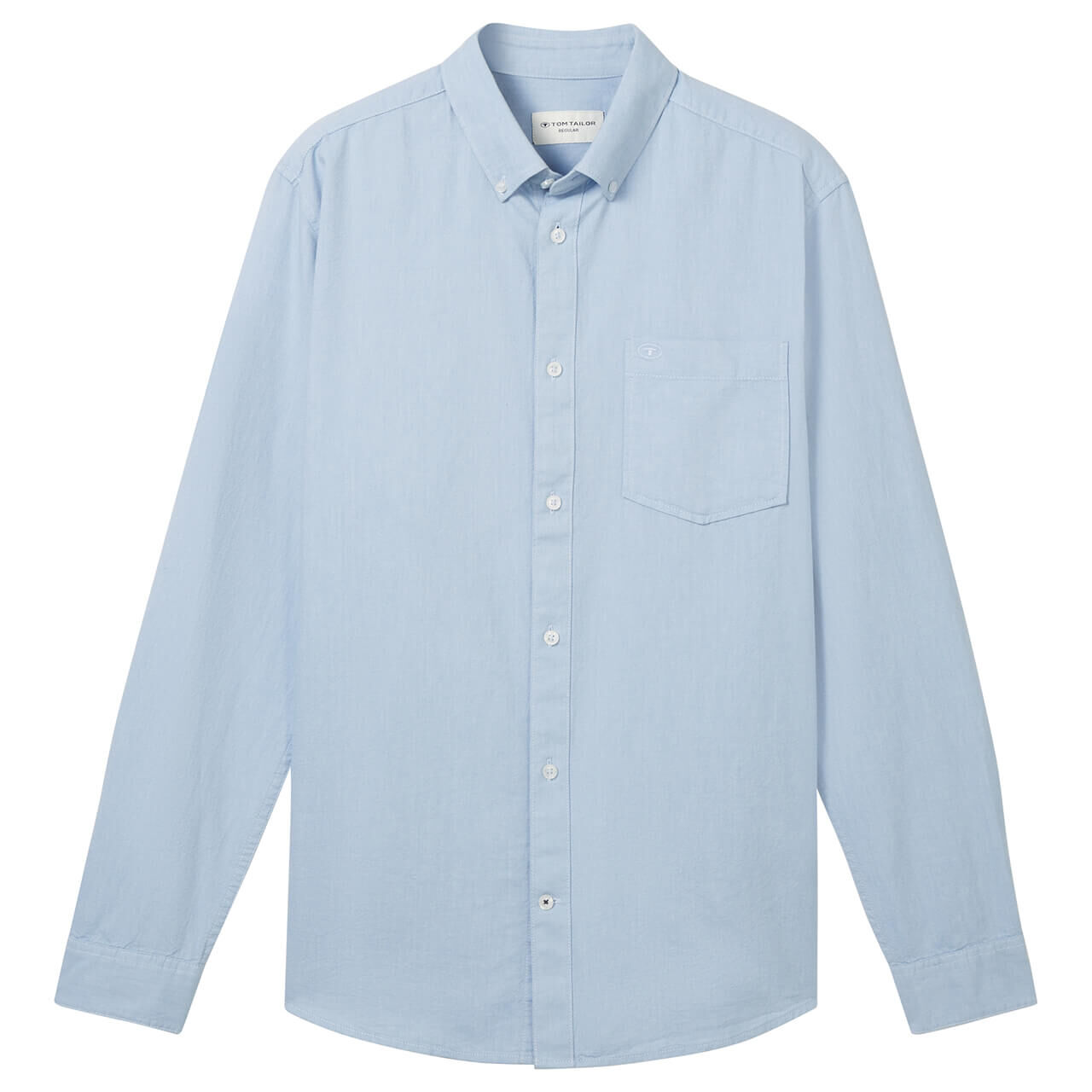 Tom Tailor Herren Hemd light blue chambray Tom Tailor Herren Hemd light blue chambray