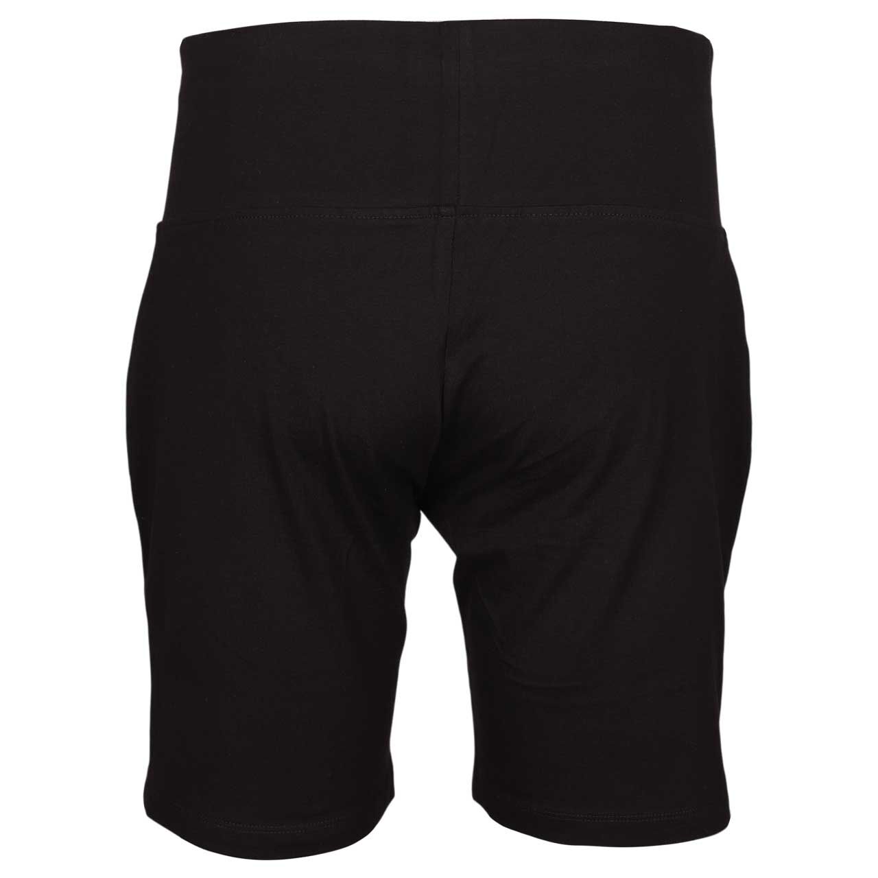 Damen Baumwoll Shorts Cycling von Cecil in Schwarz, Rückansicht