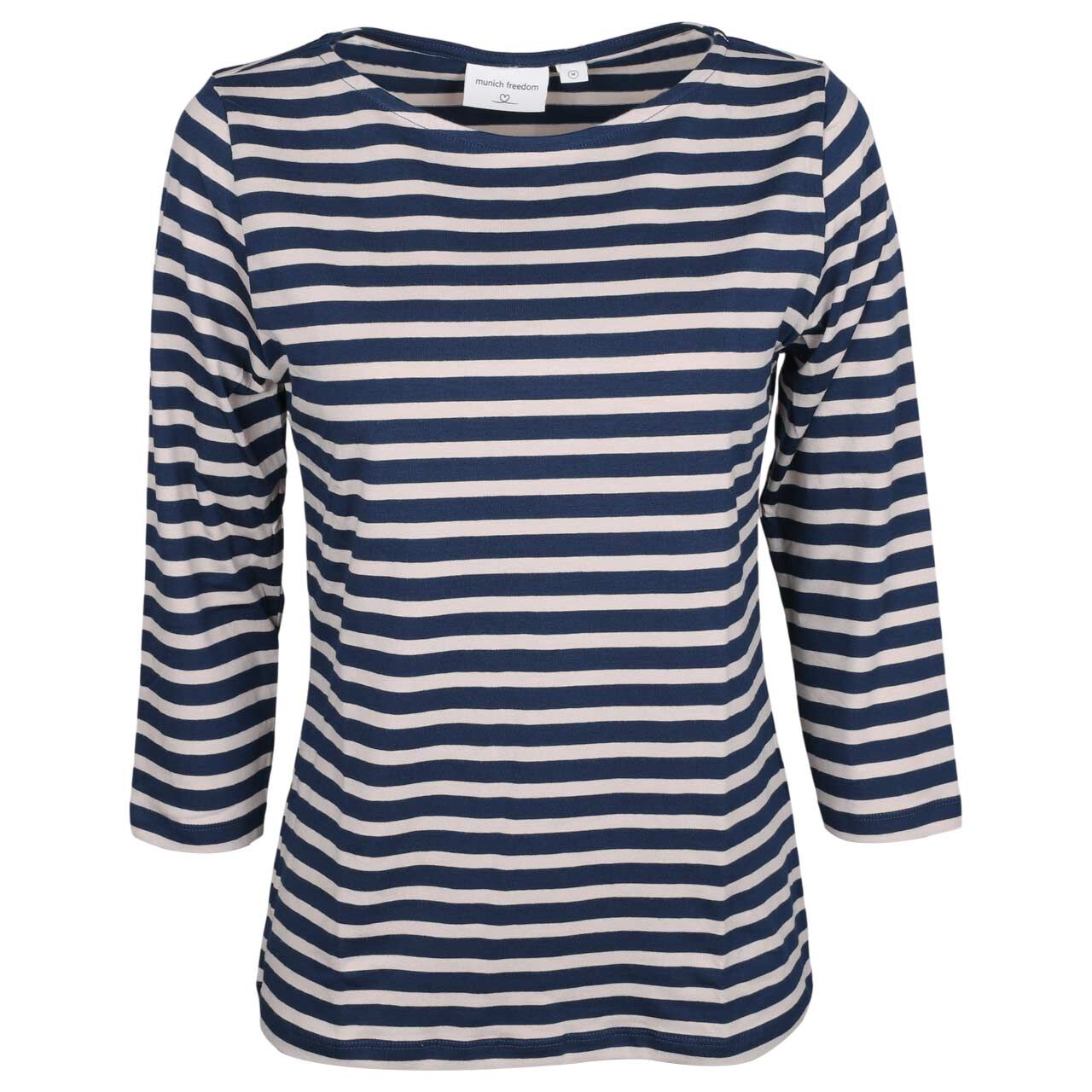 Munich Freedom Damen 3/4 Arm Shirt marine/sand